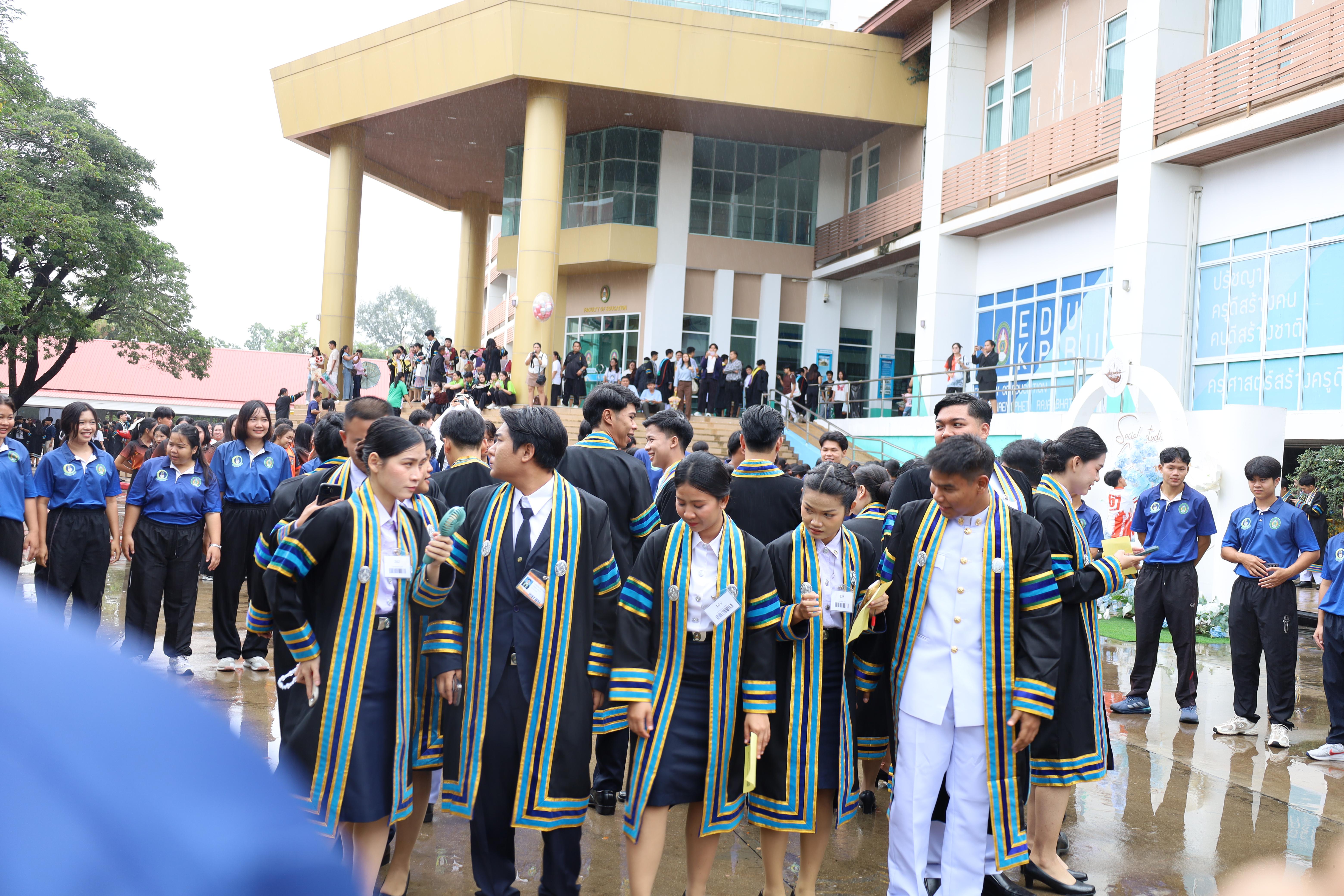102. บรรยากาศซ้อมใหญ่พิธีพระราชทานปริญญาบัตร ประจำปีพ.ศ.2568