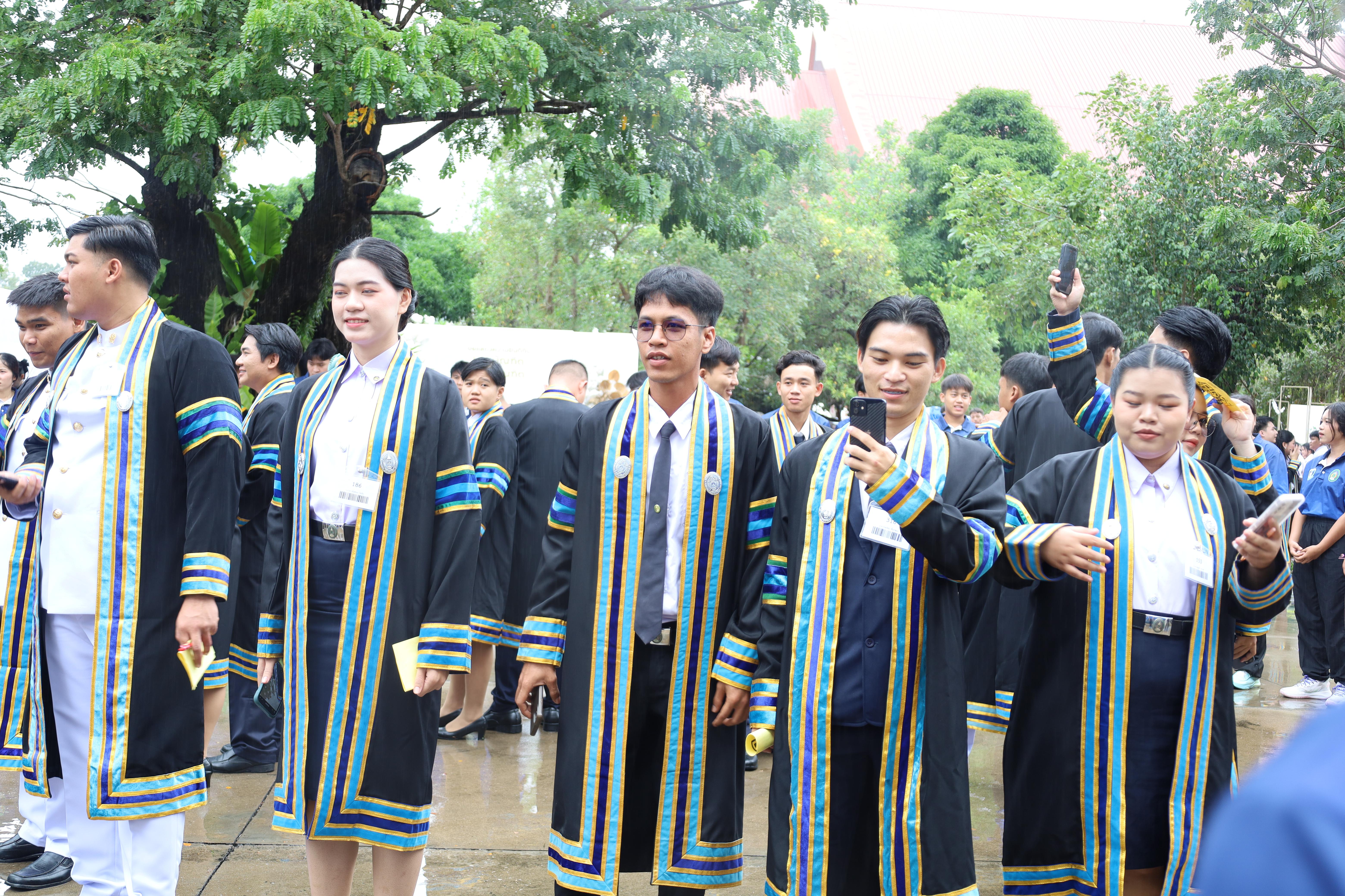 108. บรรยากาศซ้อมใหญ่พิธีพระราชทานปริญญาบัตร ประจำปีพ.ศ.2568