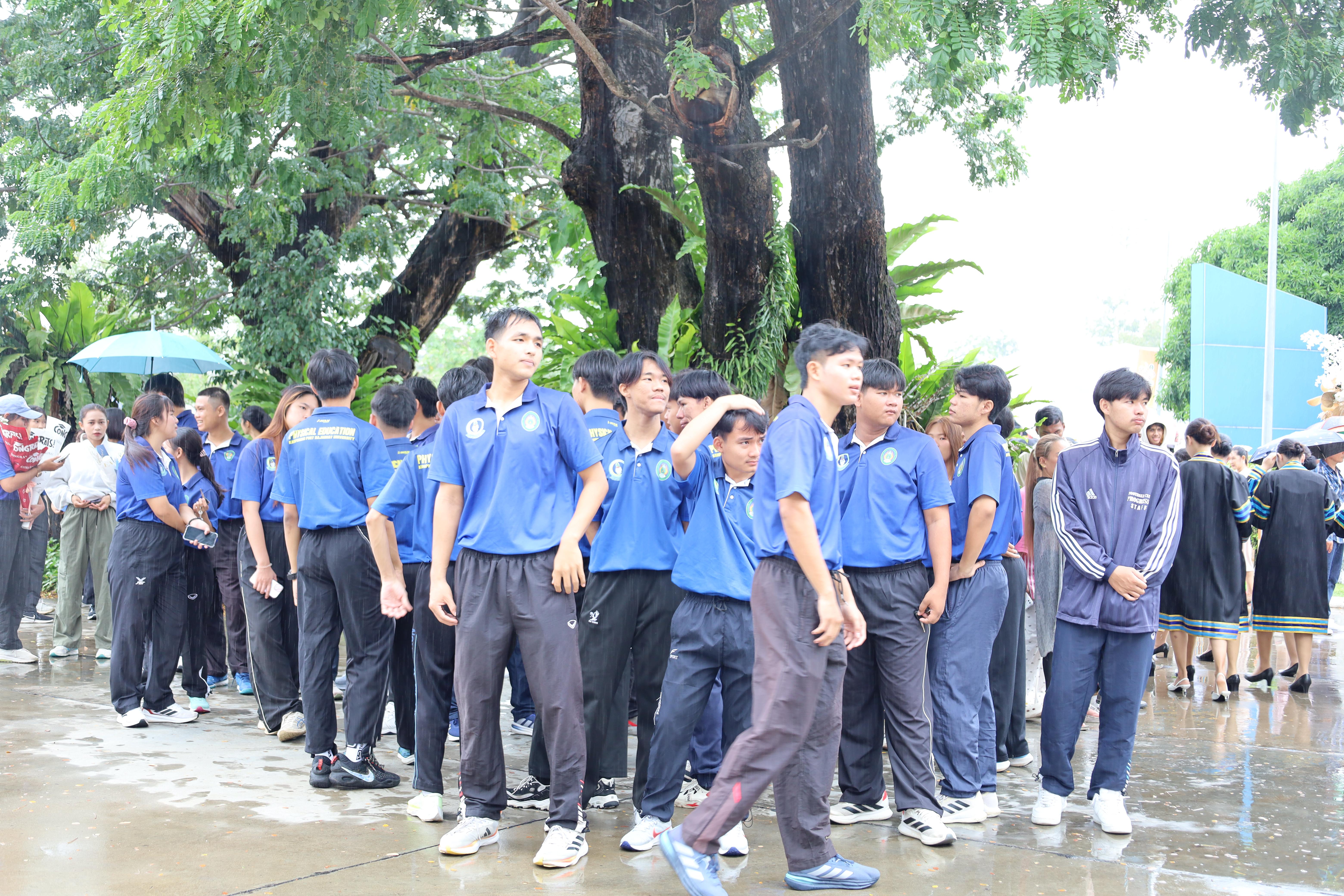 118. บรรยากาศซ้อมใหญ่พิธีพระราชทานปริญญาบัตร ประจำปีพ.ศ.2568