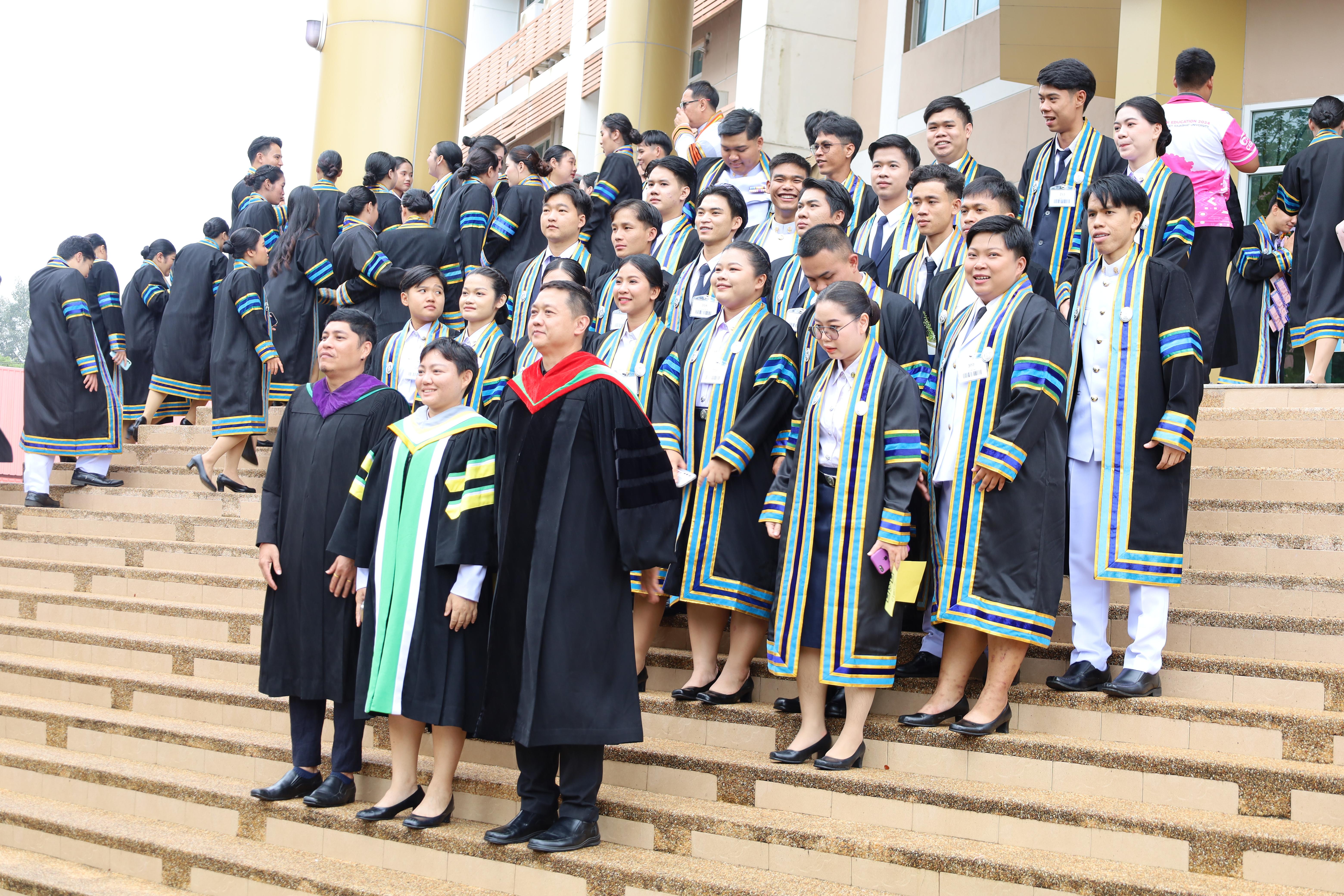 120. บรรยากาศซ้อมใหญ่พิธีพระราชทานปริญญาบัตร ประจำปีพ.ศ.2568