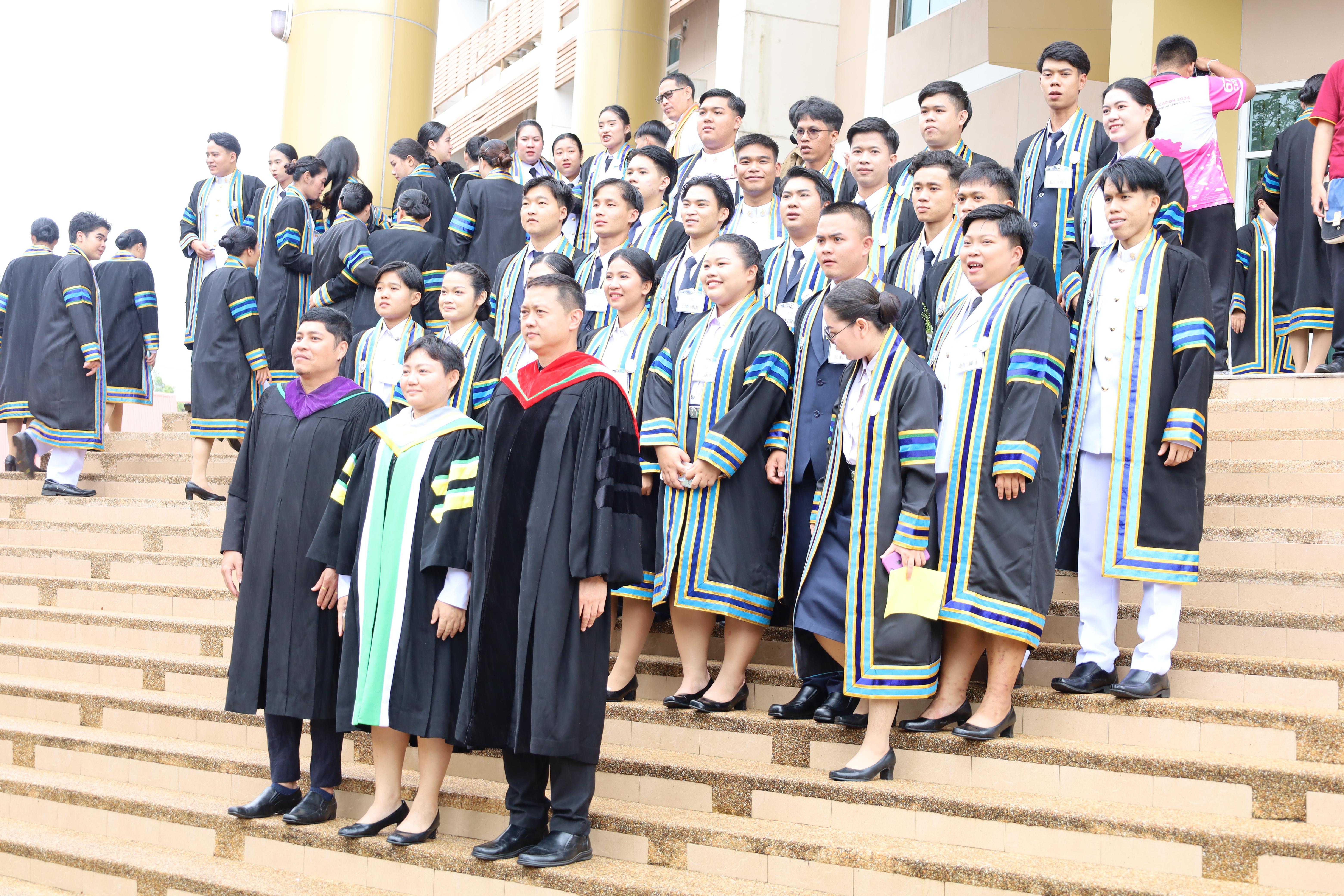 121. บรรยากาศซ้อมใหญ่พิธีพระราชทานปริญญาบัตร ประจำปีพ.ศ.2568