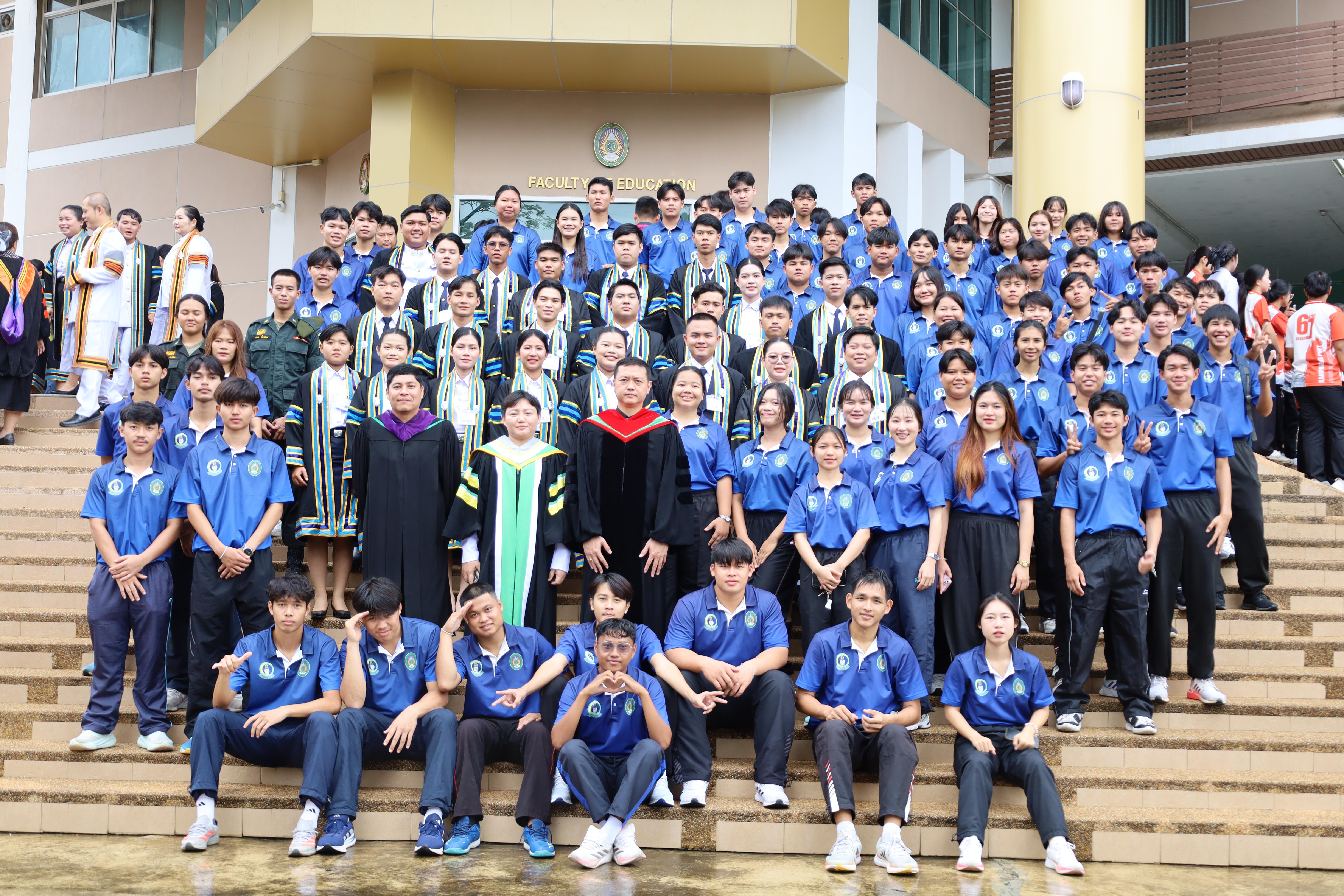 122. บรรยากาศซ้อมใหญ่พิธีพระราชทานปริญญาบัตร ประจำปีพ.ศ.2568