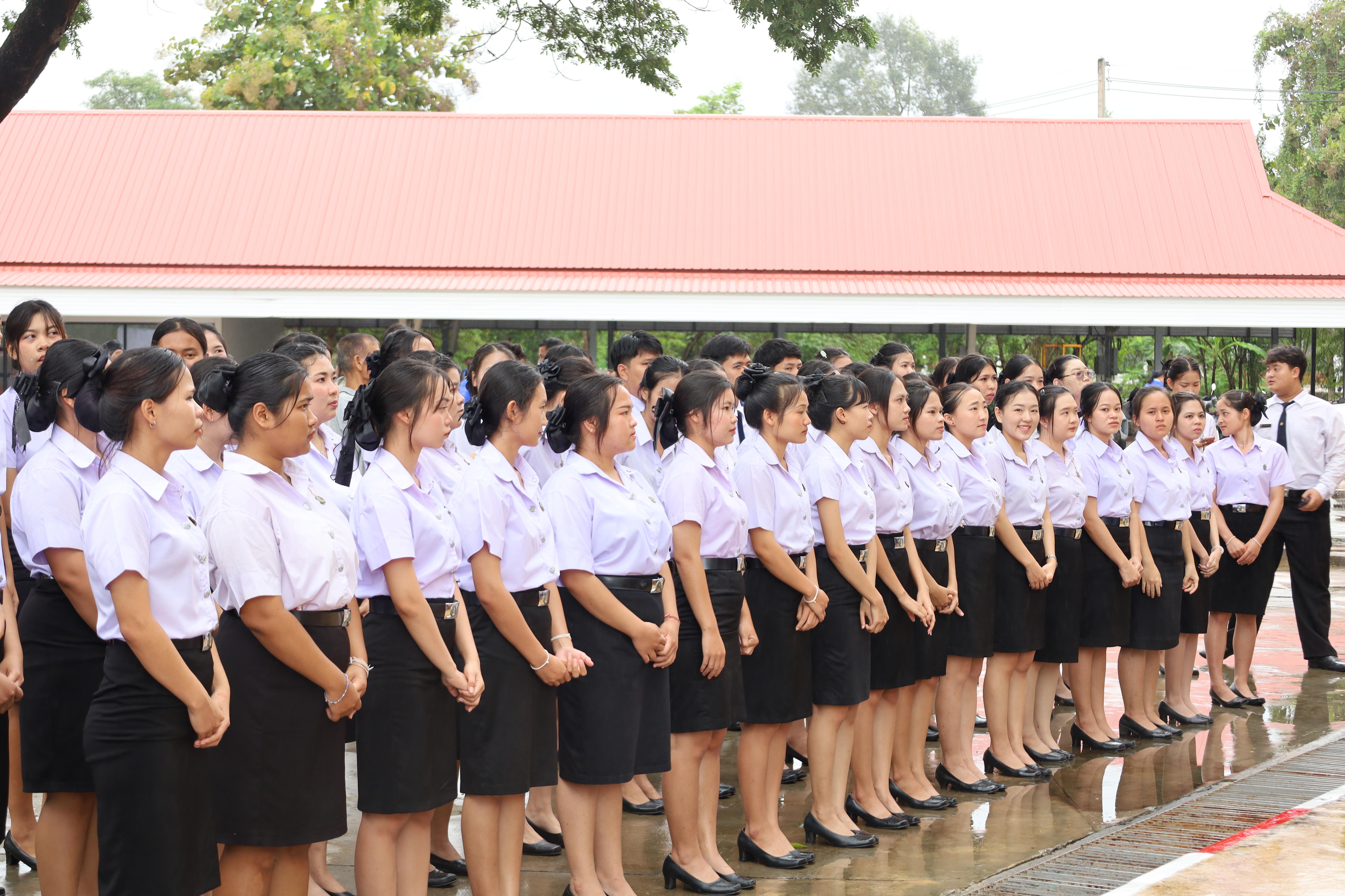131. บรรยากาศซ้อมใหญ่พิธีพระราชทานปริญญาบัตร ประจำปีพ.ศ.2568