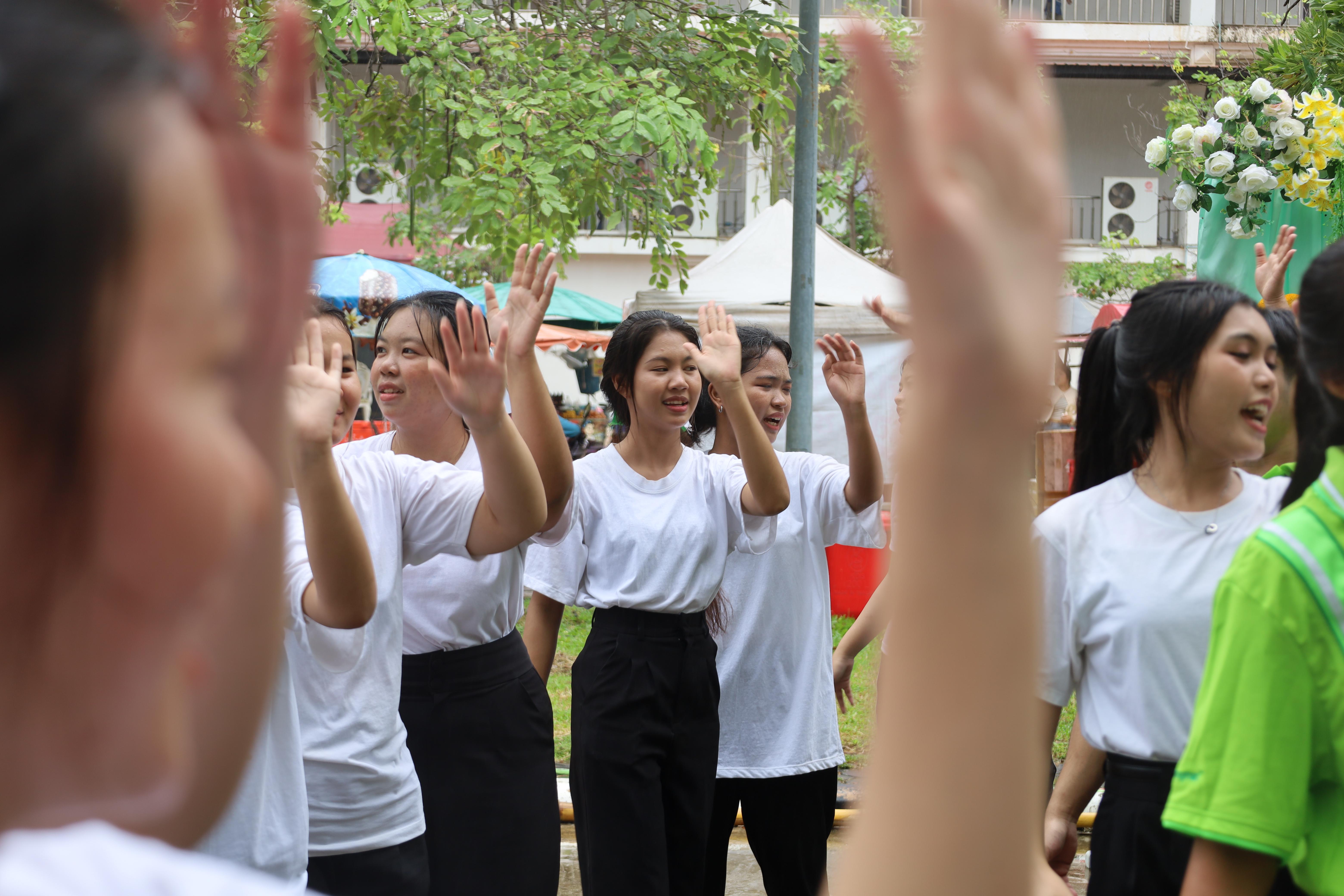 166. บรรยากาศซ้อมใหญ่พิธีพระราชทานปริญญาบัตร ประจำปีพ.ศ.2568