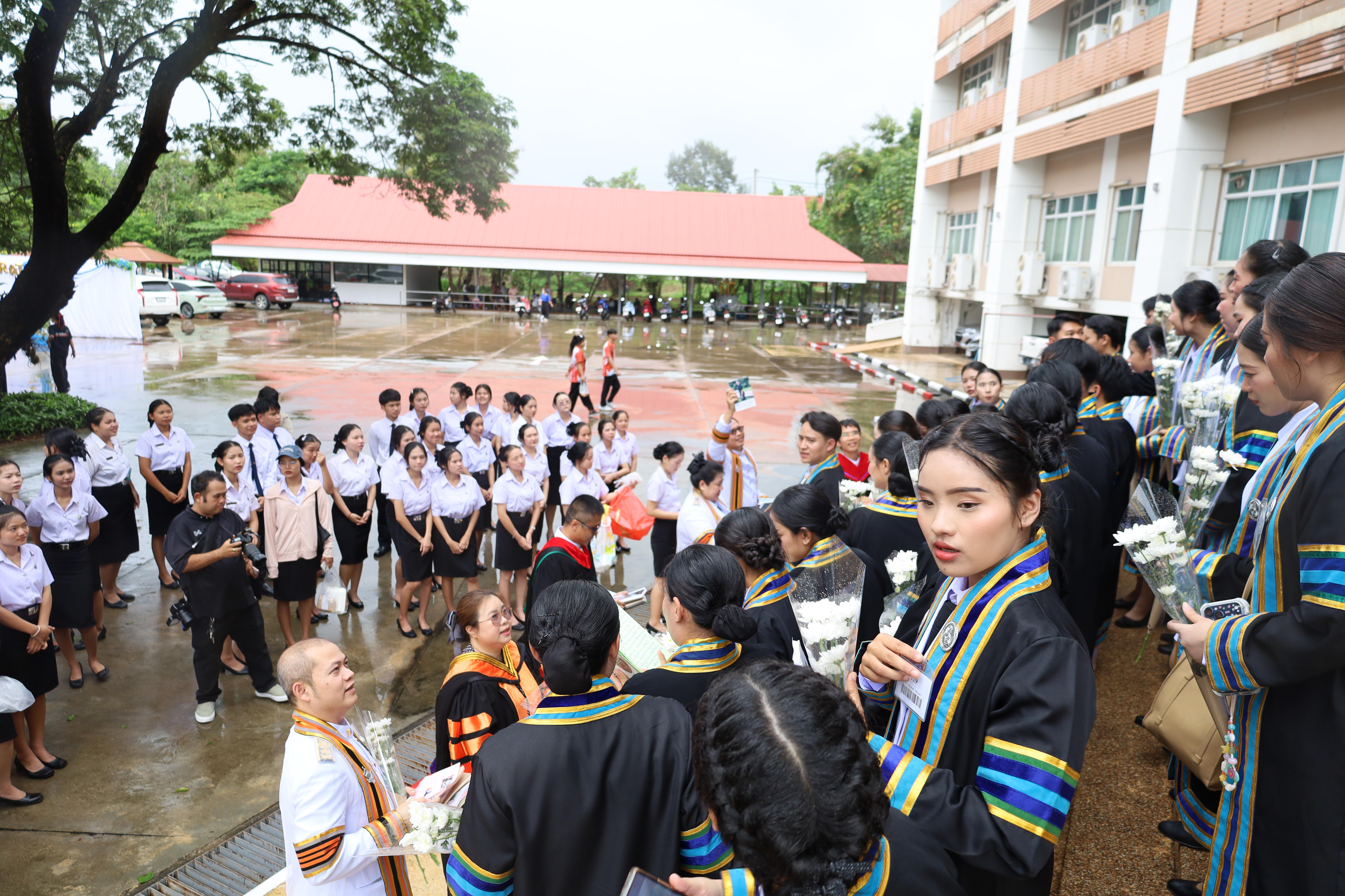 191. บรรยากาศซ้อมใหญ่พิธีพระราชทานปริญญาบัตร ประจำปีพ.ศ.2568