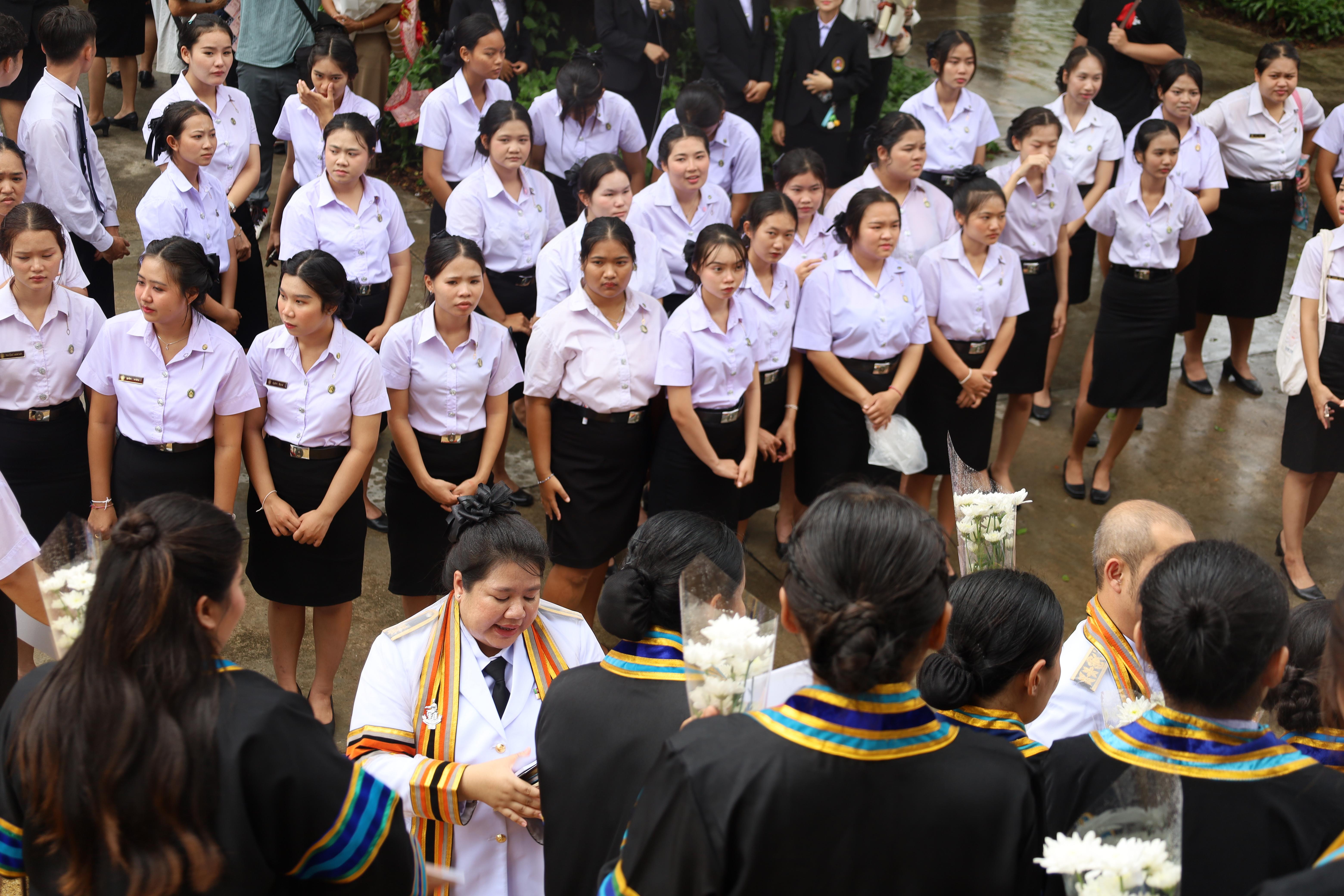 195. บรรยากาศซ้อมใหญ่พิธีพระราชทานปริญญาบัตร ประจำปีพ.ศ.2568