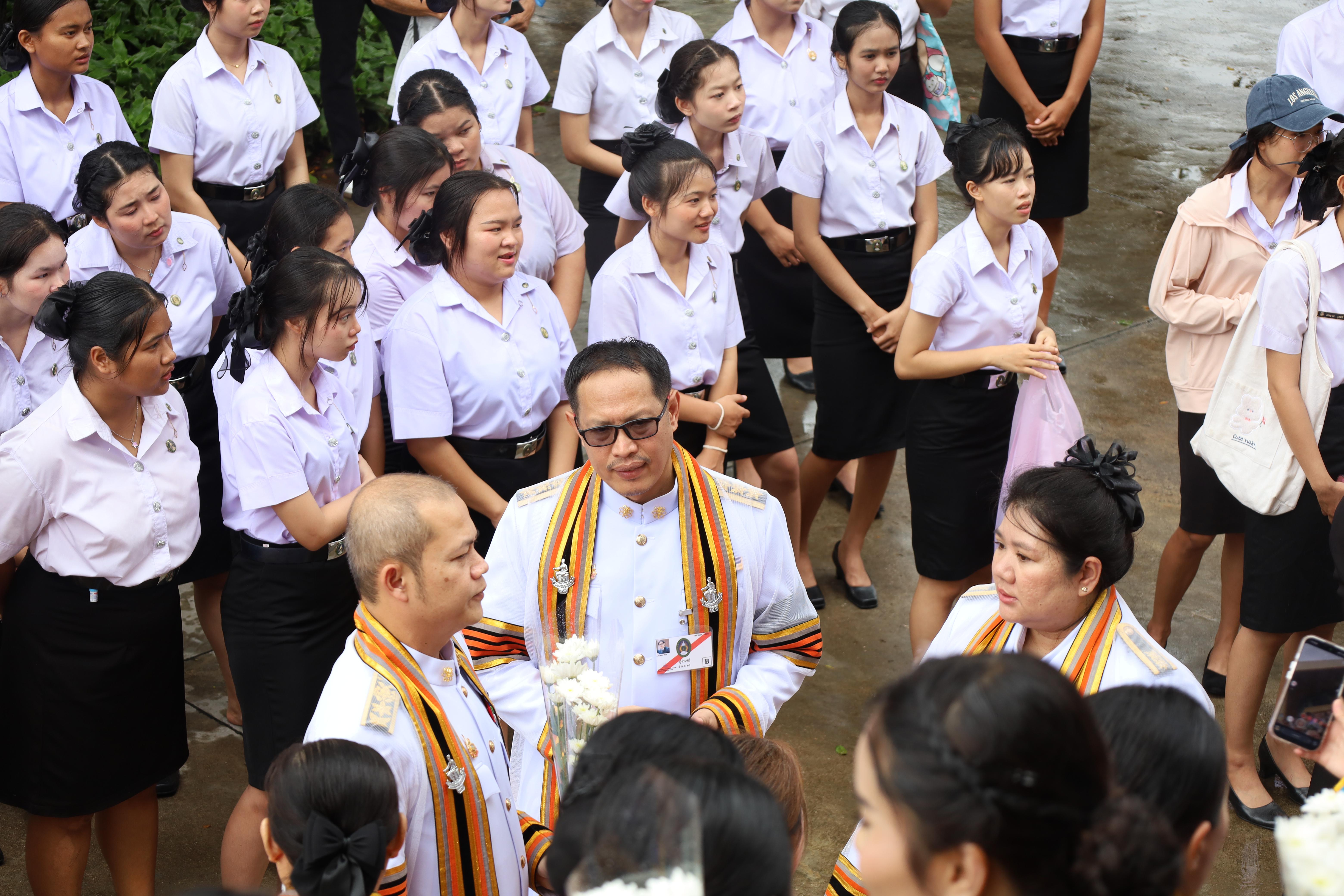 205. บรรยากาศซ้อมใหญ่พิธีพระราชทานปริญญาบัตร ประจำปีพ.ศ.2568