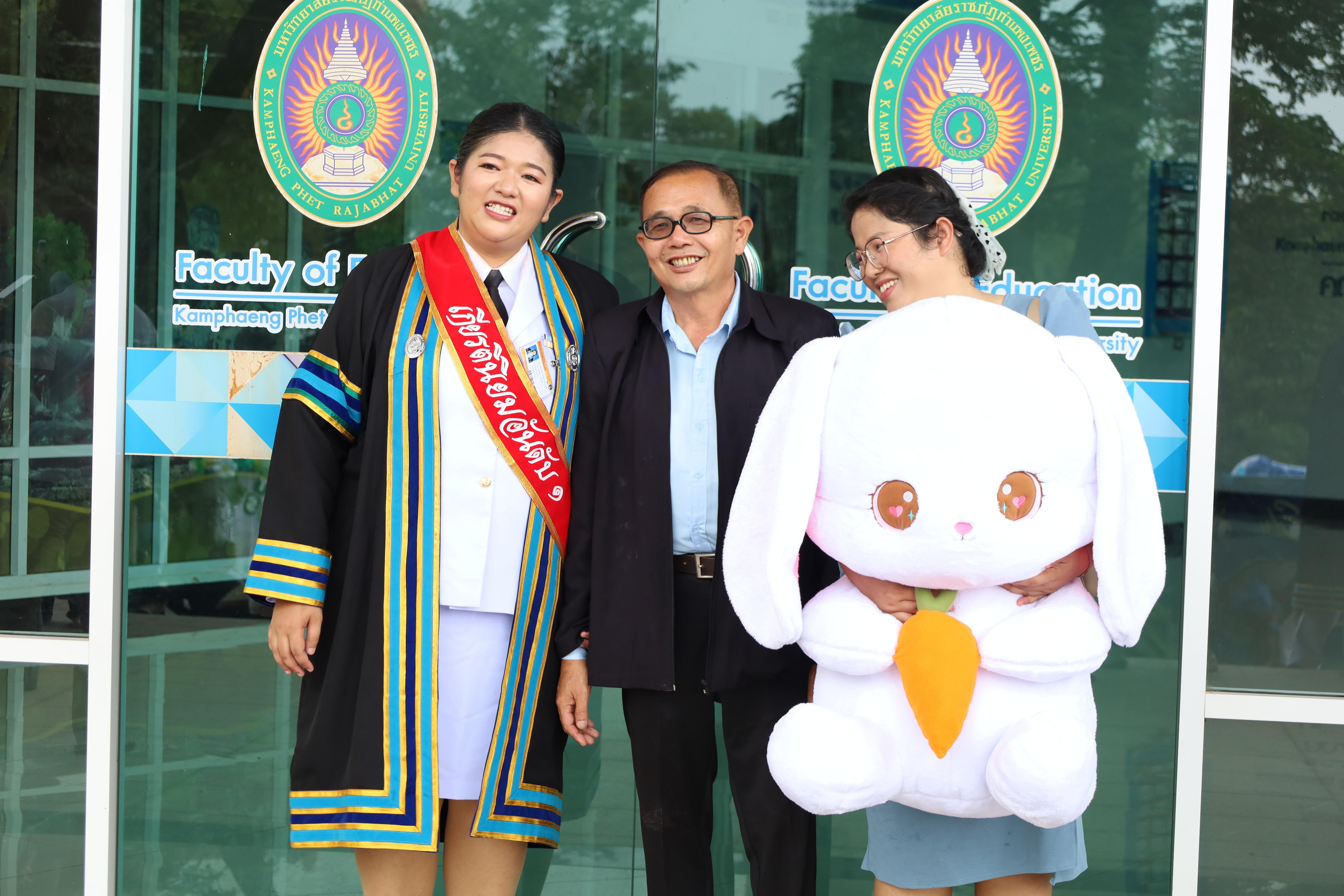 222. บรรยากาศซ้อมใหญ่พิธีพระราชทานปริญญาบัตร ประจำปีพ.ศ.2568