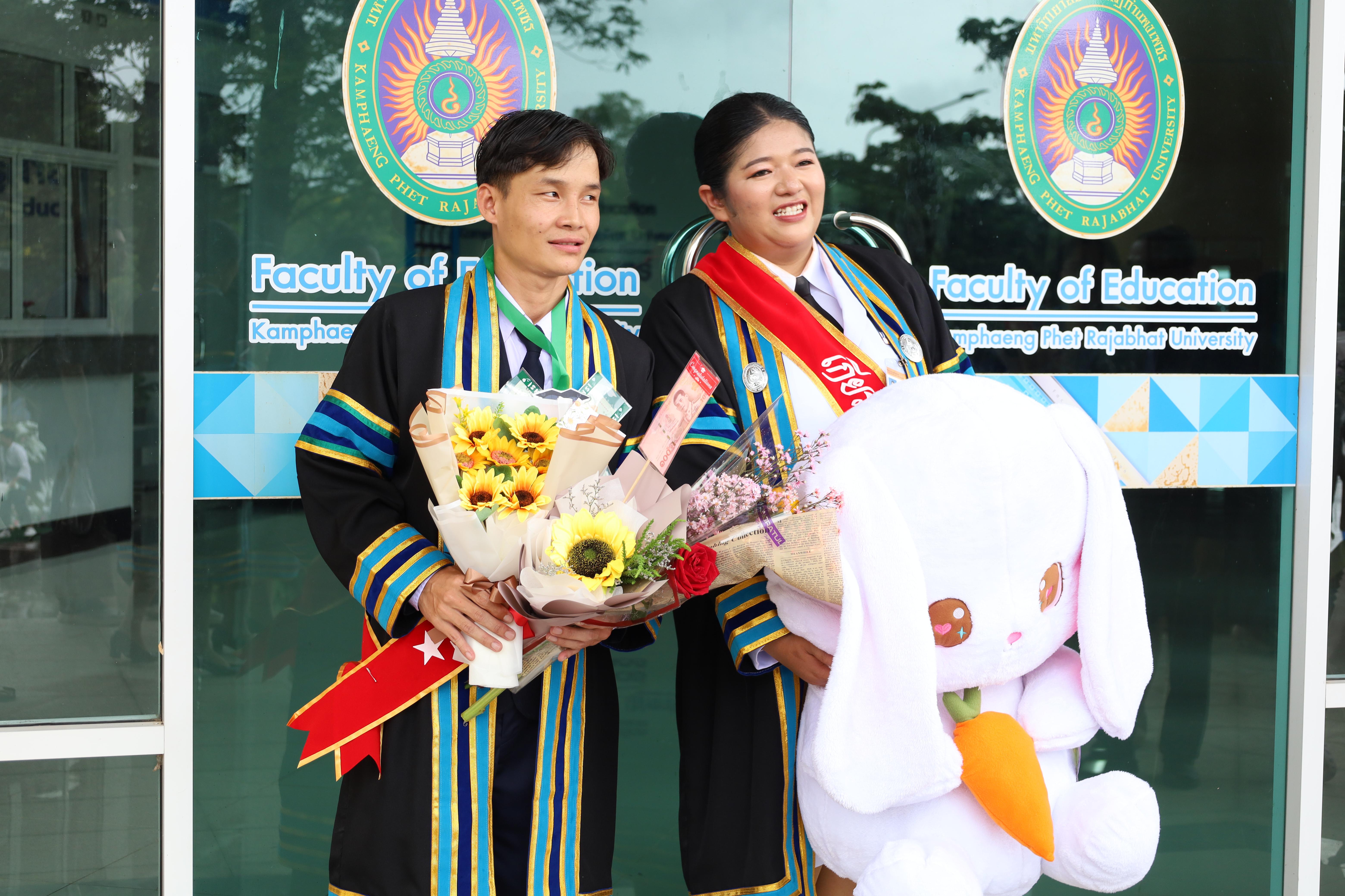 232. บรรยากาศซ้อมใหญ่พิธีพระราชทานปริญญาบัตร ประจำปีพ.ศ.2568