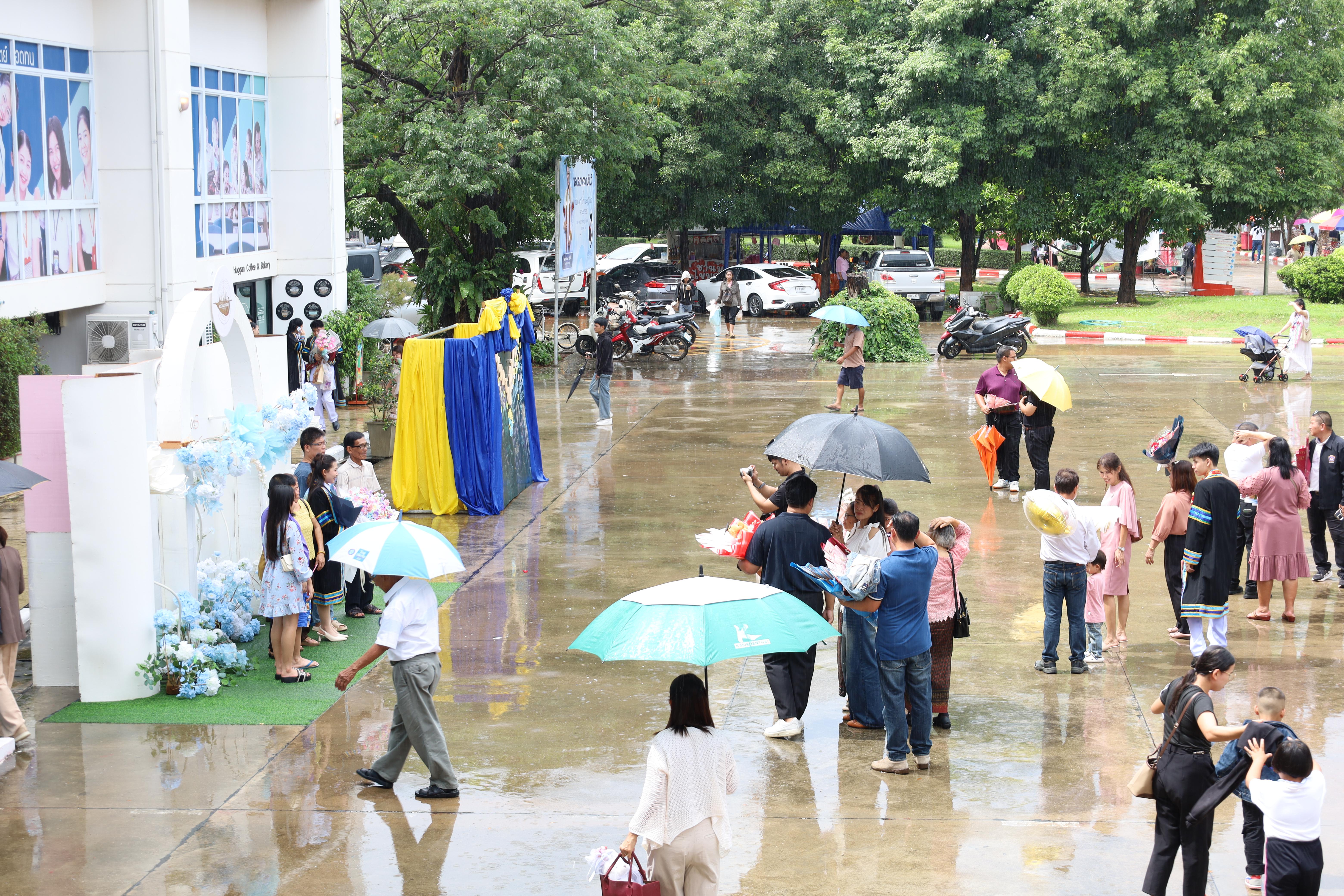 271. บรรยากาศซ้อมใหญ่พิธีพระราชทานปริญญาบัตร ประจำปีพ.ศ.2568