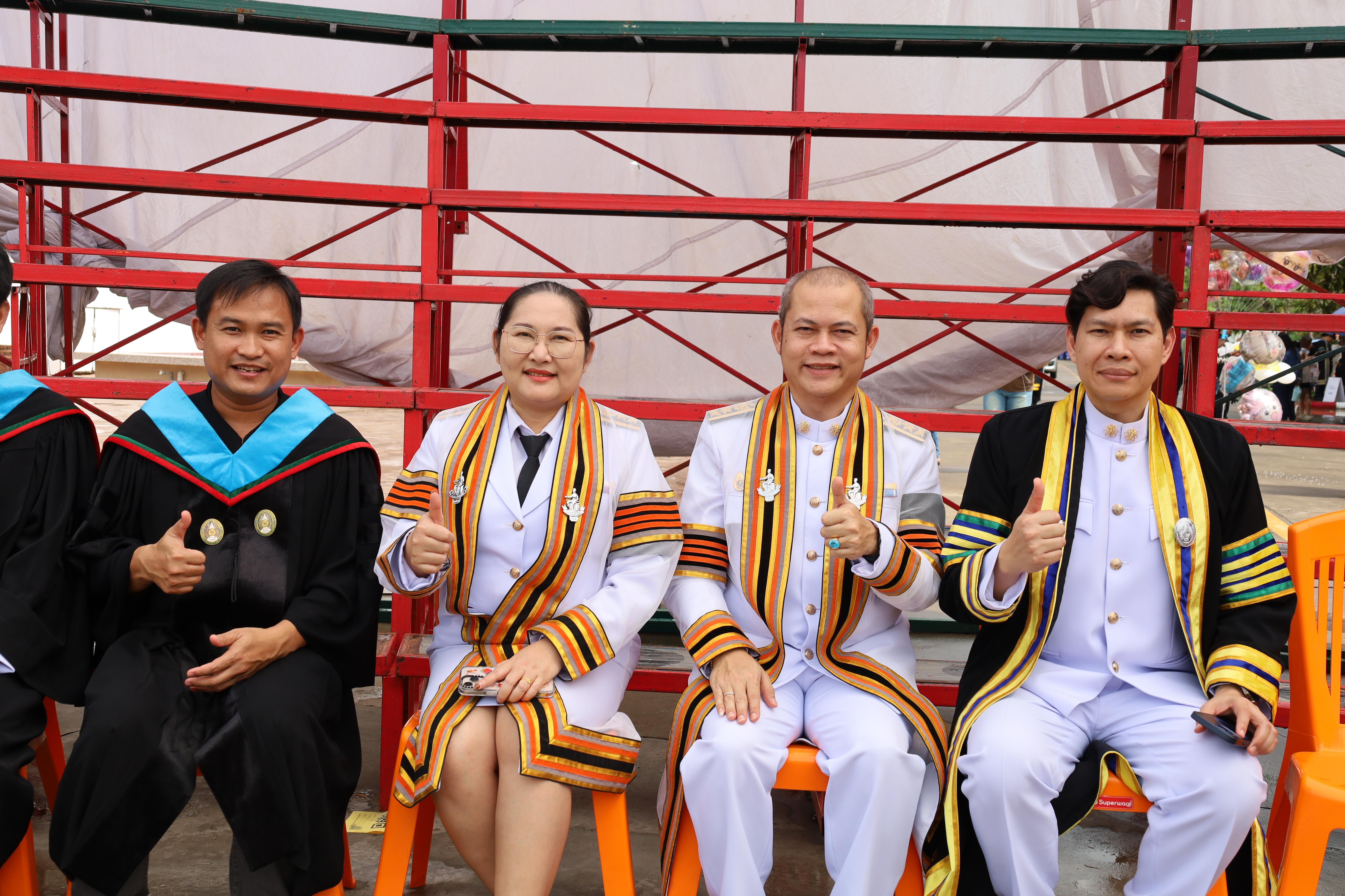 300. บรรยากาศซ้อมใหญ่พิธีพระราชทานปริญญาบัตร ประจำปีพ.ศ.2568