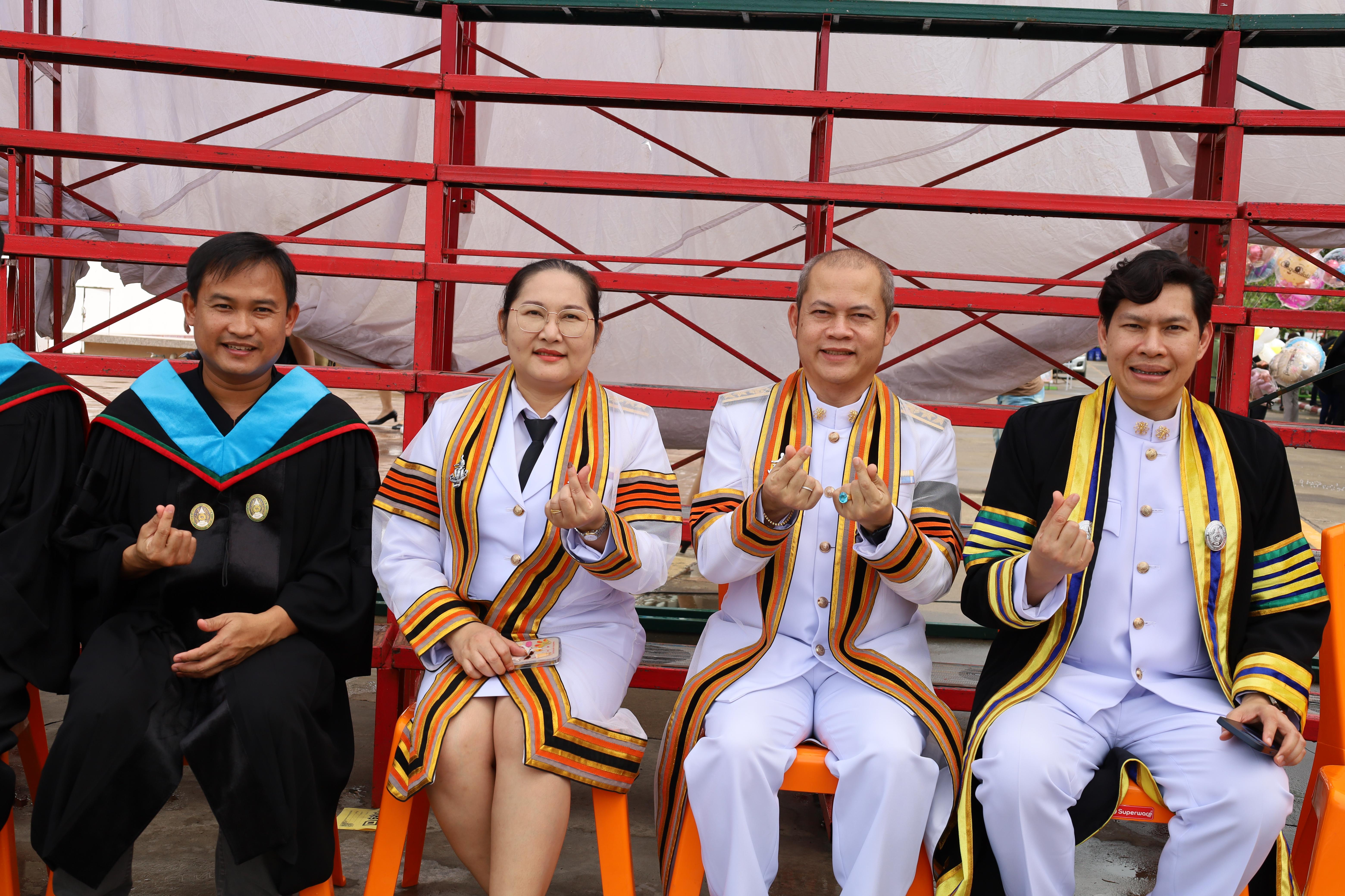 301. บรรยากาศซ้อมใหญ่พิธีพระราชทานปริญญาบัตร ประจำปีพ.ศ.2568