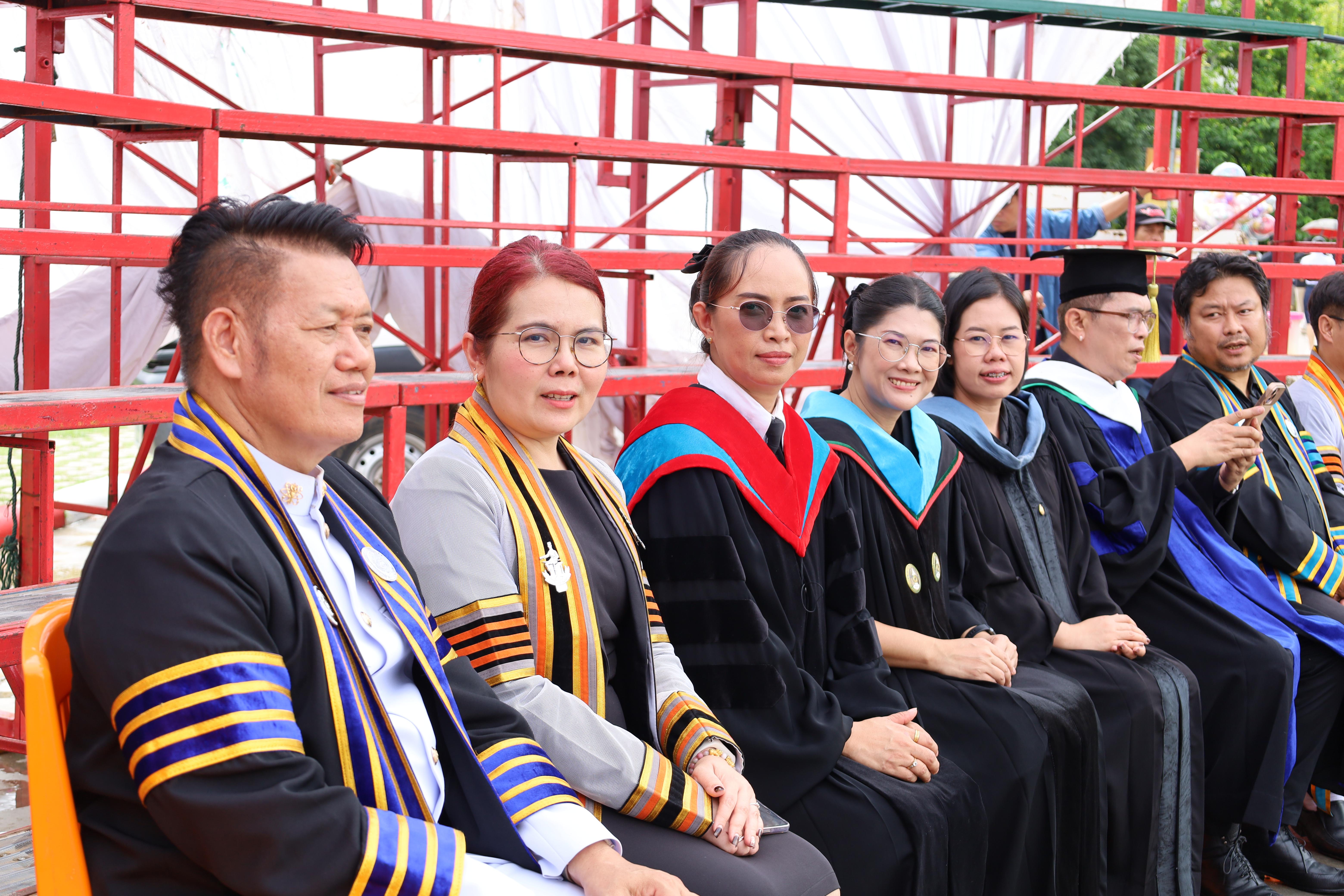 305. บรรยากาศซ้อมใหญ่พิธีพระราชทานปริญญาบัตร ประจำปีพ.ศ.2568