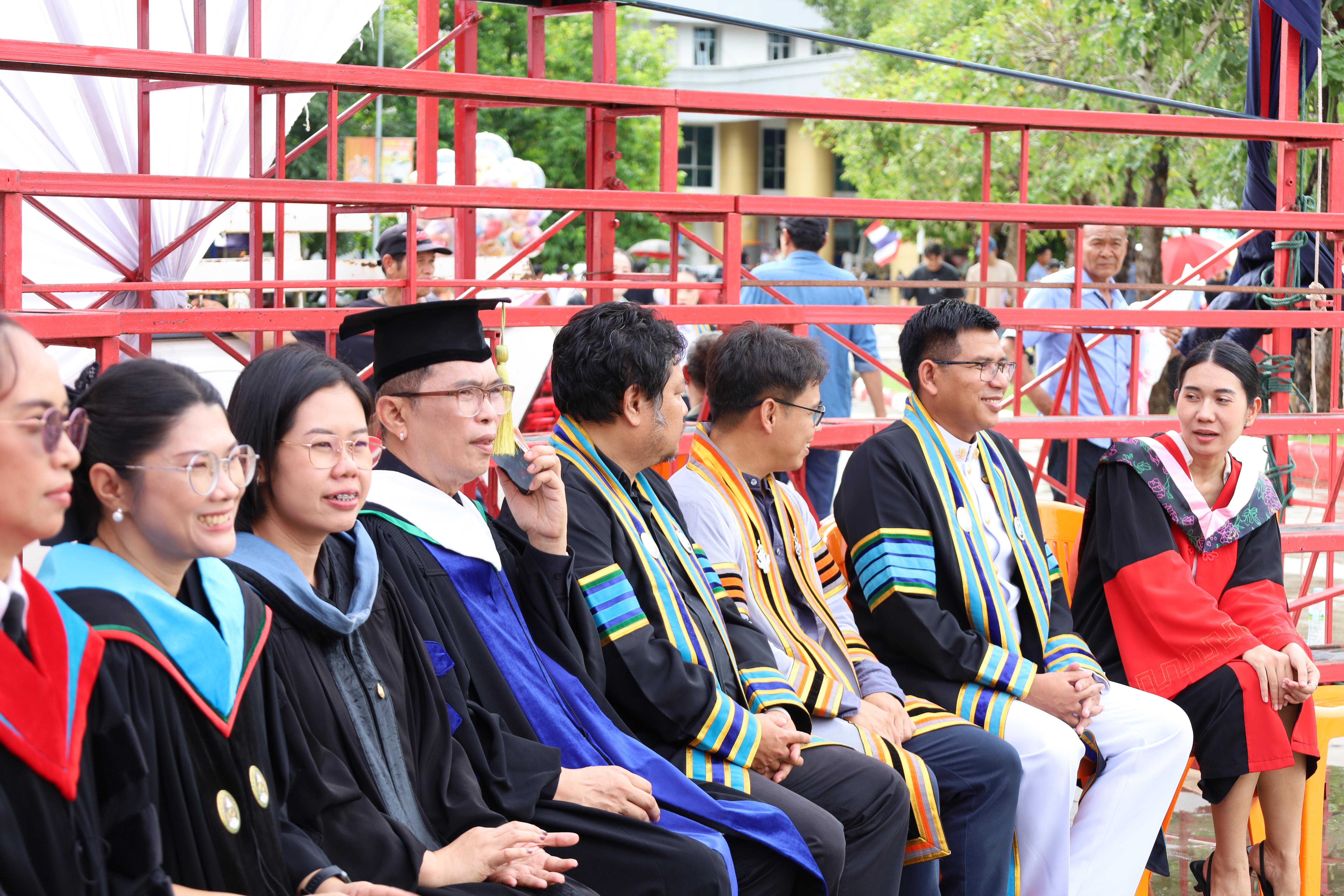 307. บรรยากาศซ้อมใหญ่พิธีพระราชทานปริญญาบัตร ประจำปีพ.ศ.2568