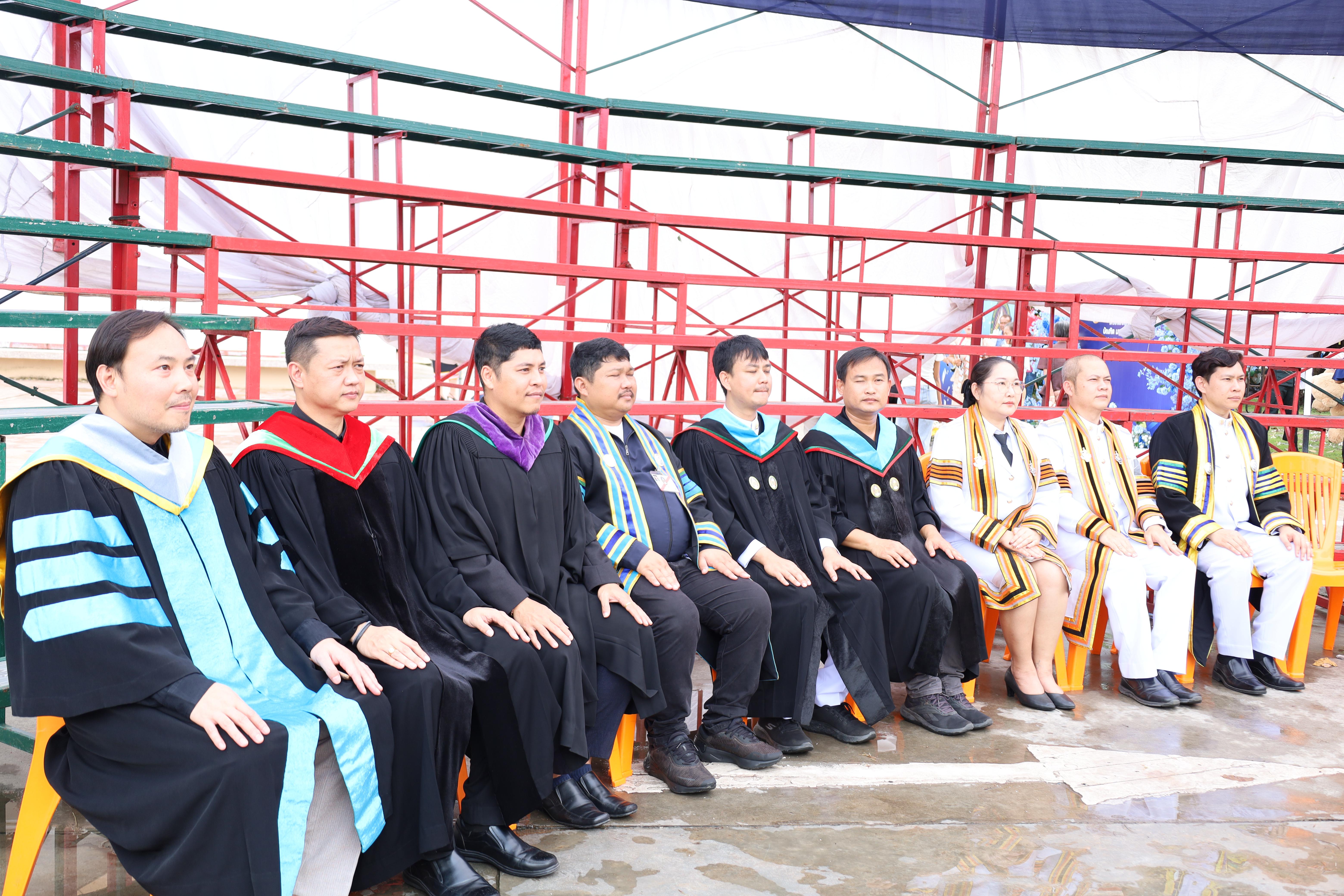 344. บรรยากาศซ้อมใหญ่พิธีพระราชทานปริญญาบัตร ประจำปีพ.ศ.2568