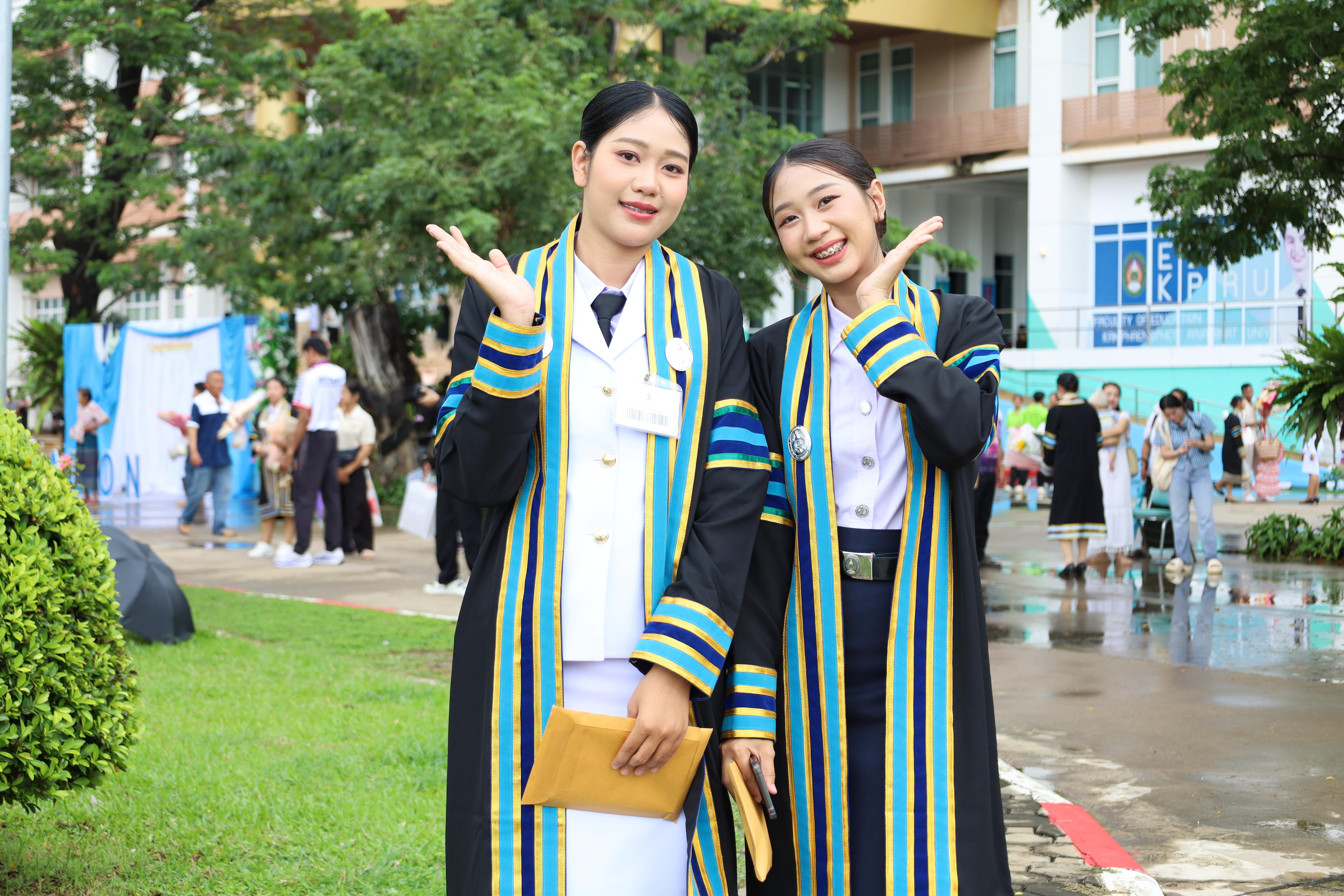 358. บรรยากาศซ้อมใหญ่พิธีพระราชทานปริญญาบัตร ประจำปีพ.ศ.2568