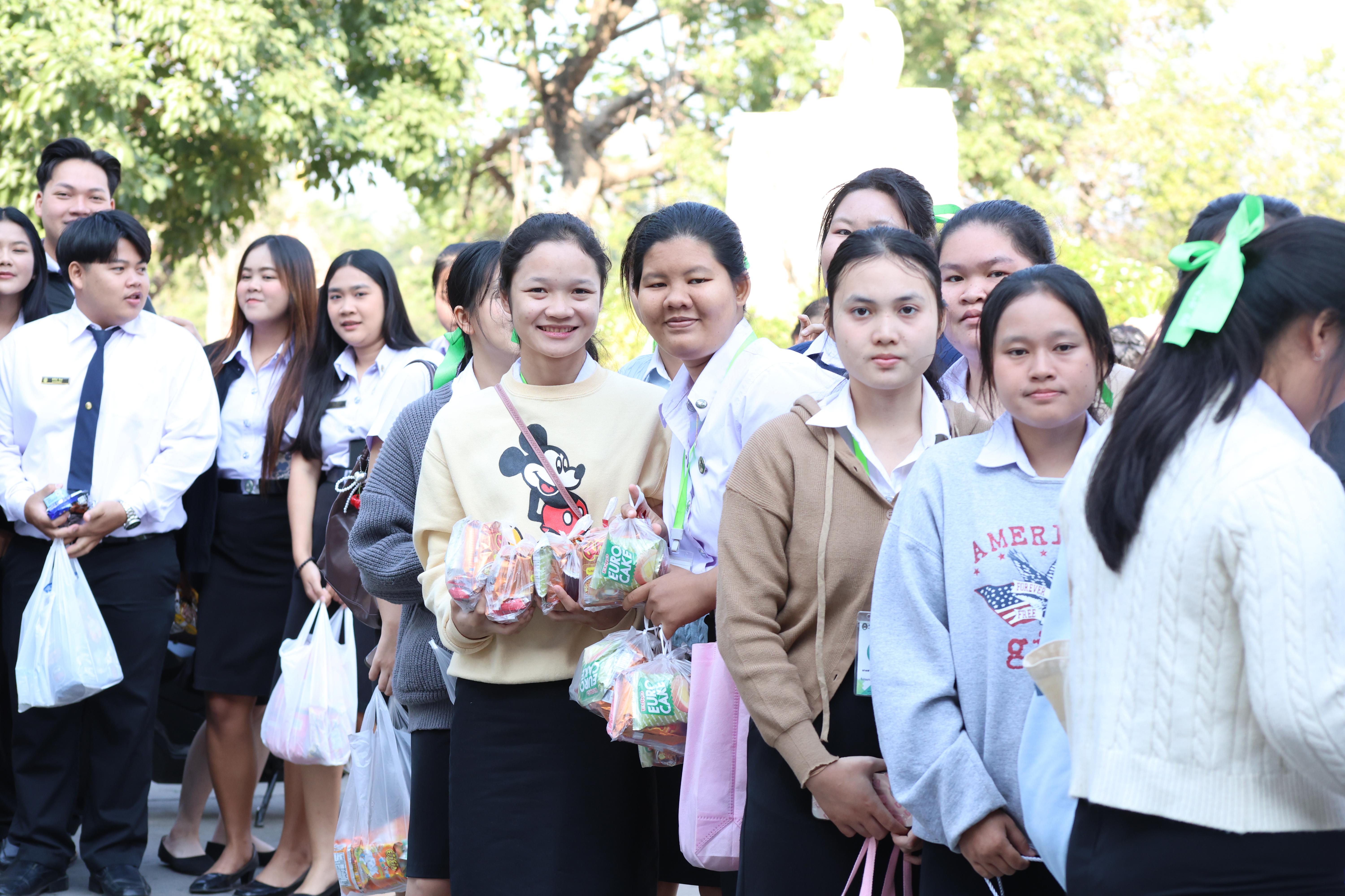 146. ทำบุญเนื่องในวันขึ้นปีใหม่ ประจำปี2569