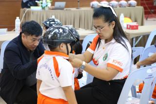 1. กิจกรรมแถลงความตามบันทึกข้อตกลงความเข้าใจโครงการสร้างเสริมวินัยจราจรระดับปฐมวัยสู่ชุมชนจราจรปลอดภัยอย่างยั่งยืน