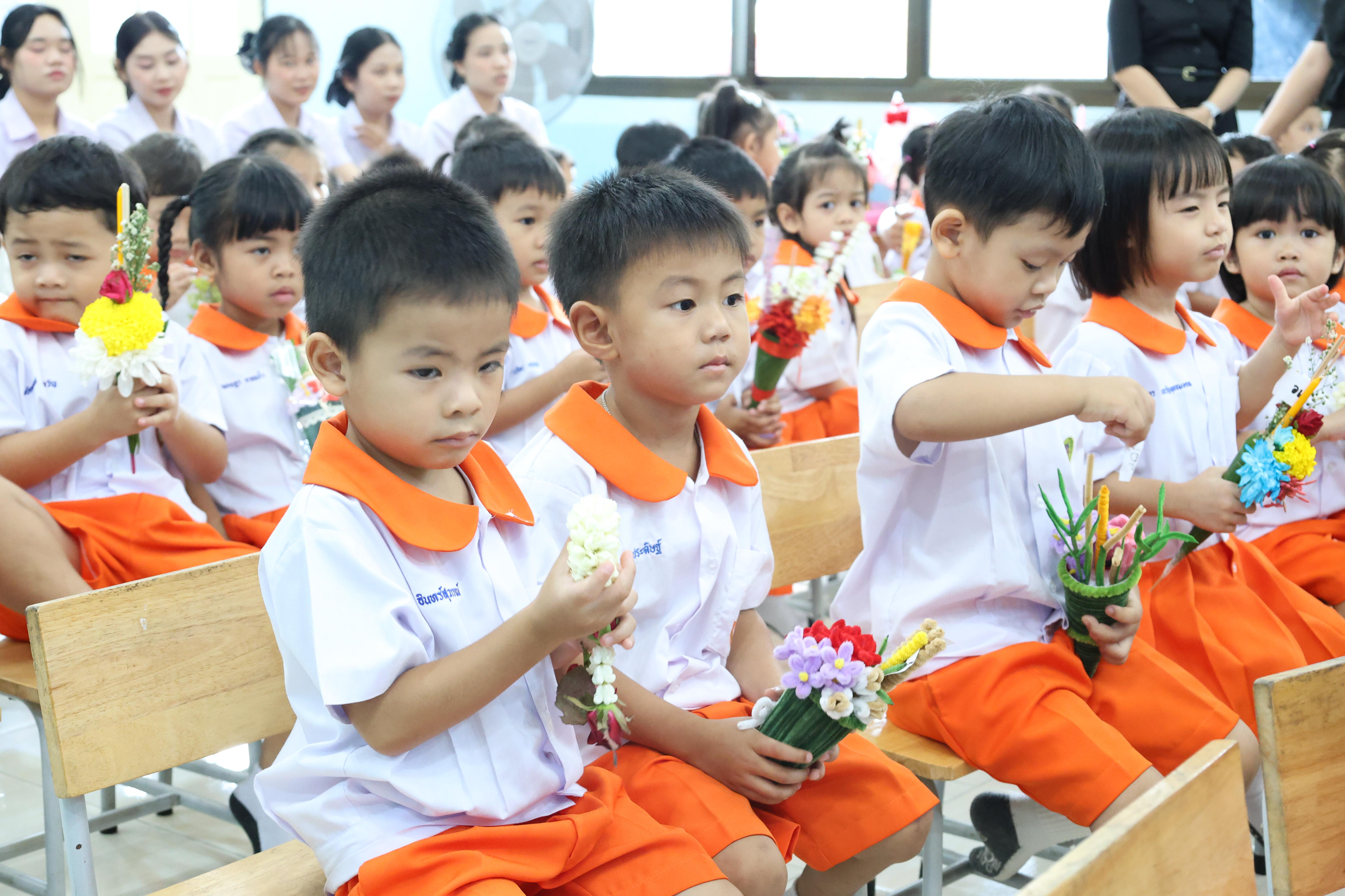 55. พิธีไหว้ครูโรงเรียนอนุบาลราชภัฏกำแพงเพชร