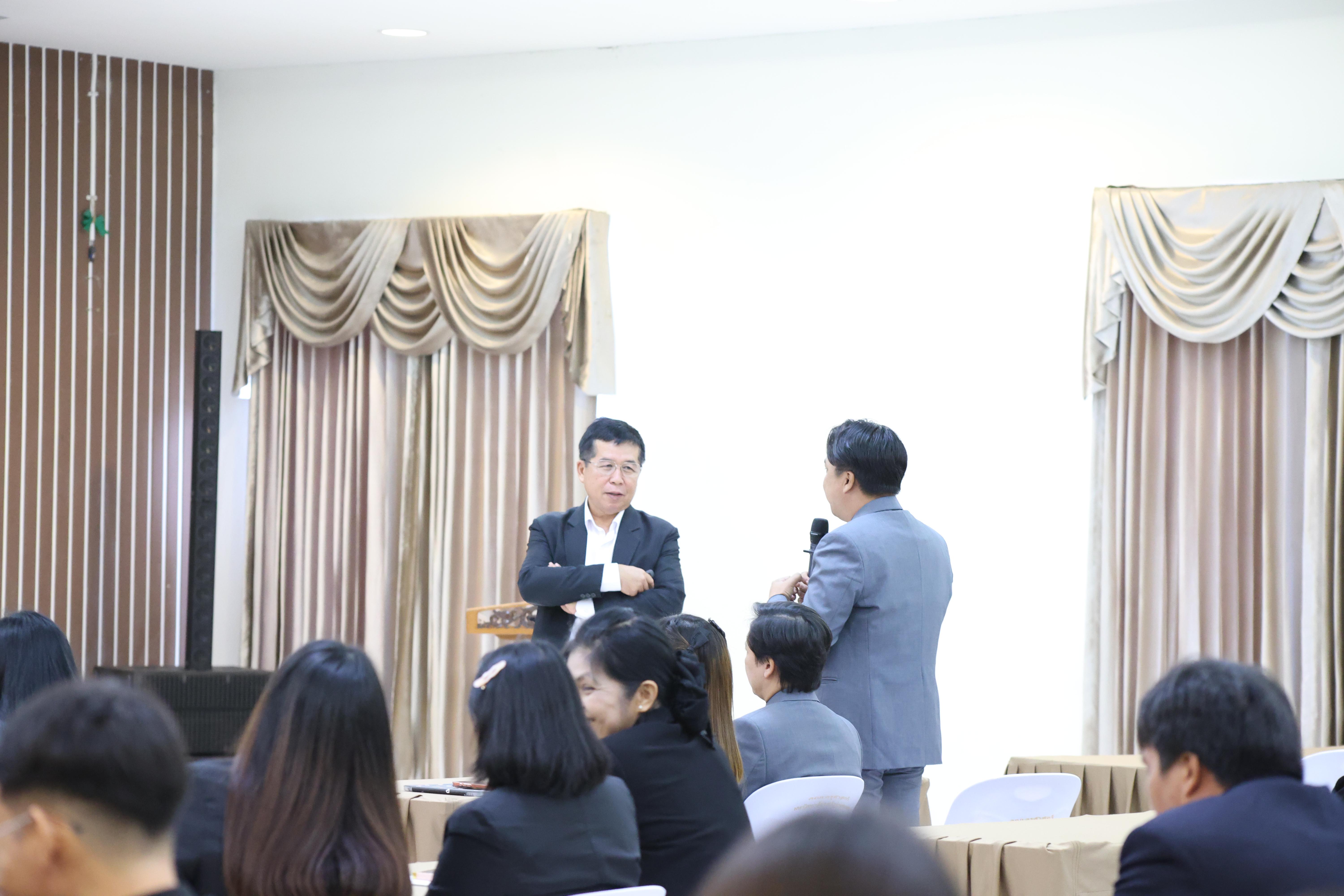 83. กิจกรรมสานสัมพันธ์สู่ขวัญน้อง-พี่ ตามวิถีวัฒนธรรมกัลยาณมิตรของนักศึกษาระดับบัณฑิตศึกษา สาขาวิชาบริหารการศึกษา ประจำปีการศึกษา2569