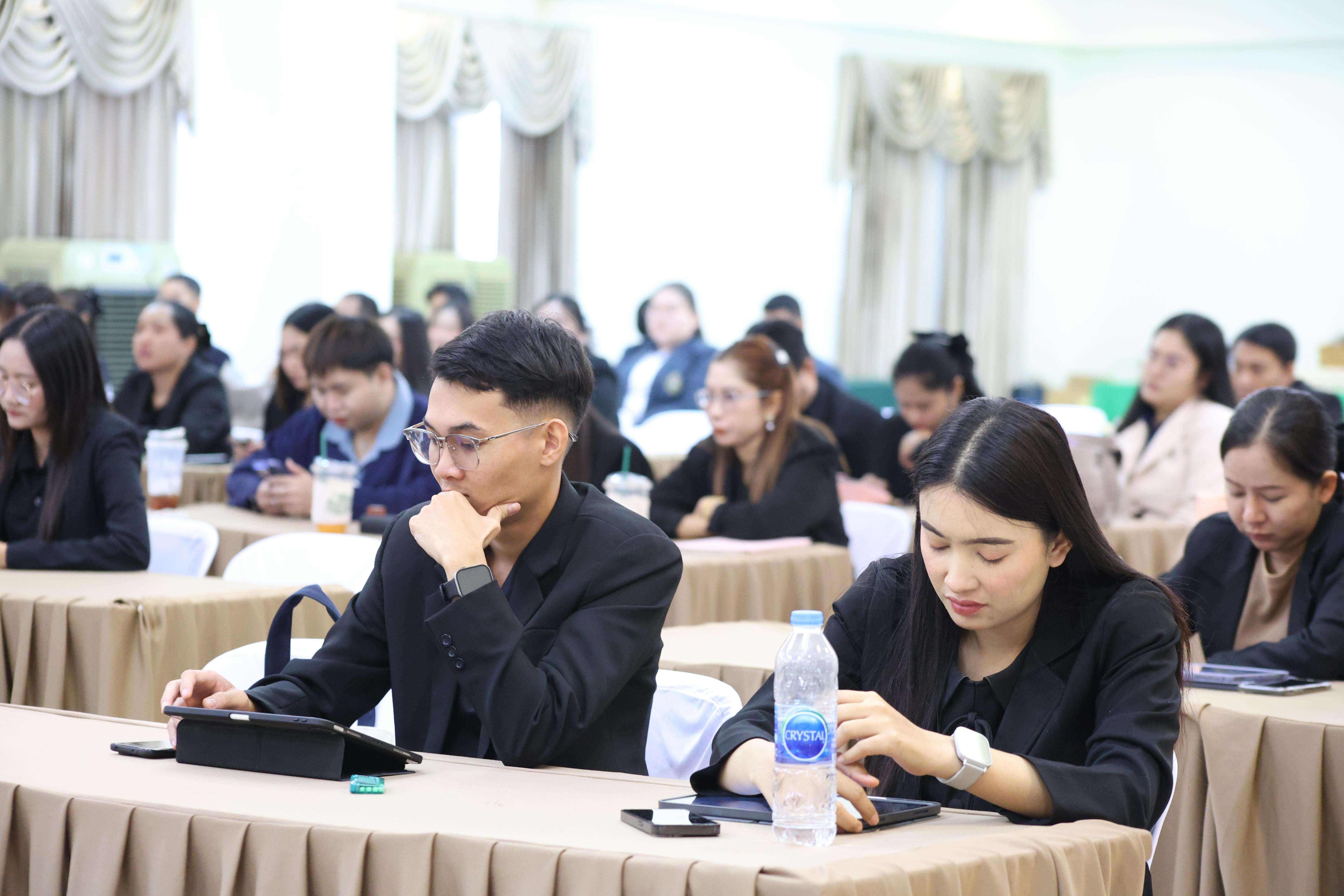85. กิจกรรมสานสัมพันธ์สู่ขวัญน้อง-พี่ ตามวิถีวัฒนธรรมกัลยาณมิตรของนักศึกษาระดับบัณฑิตศึกษา สาขาวิชาบริหารการศึกษา ประจำปีการศึกษา2569