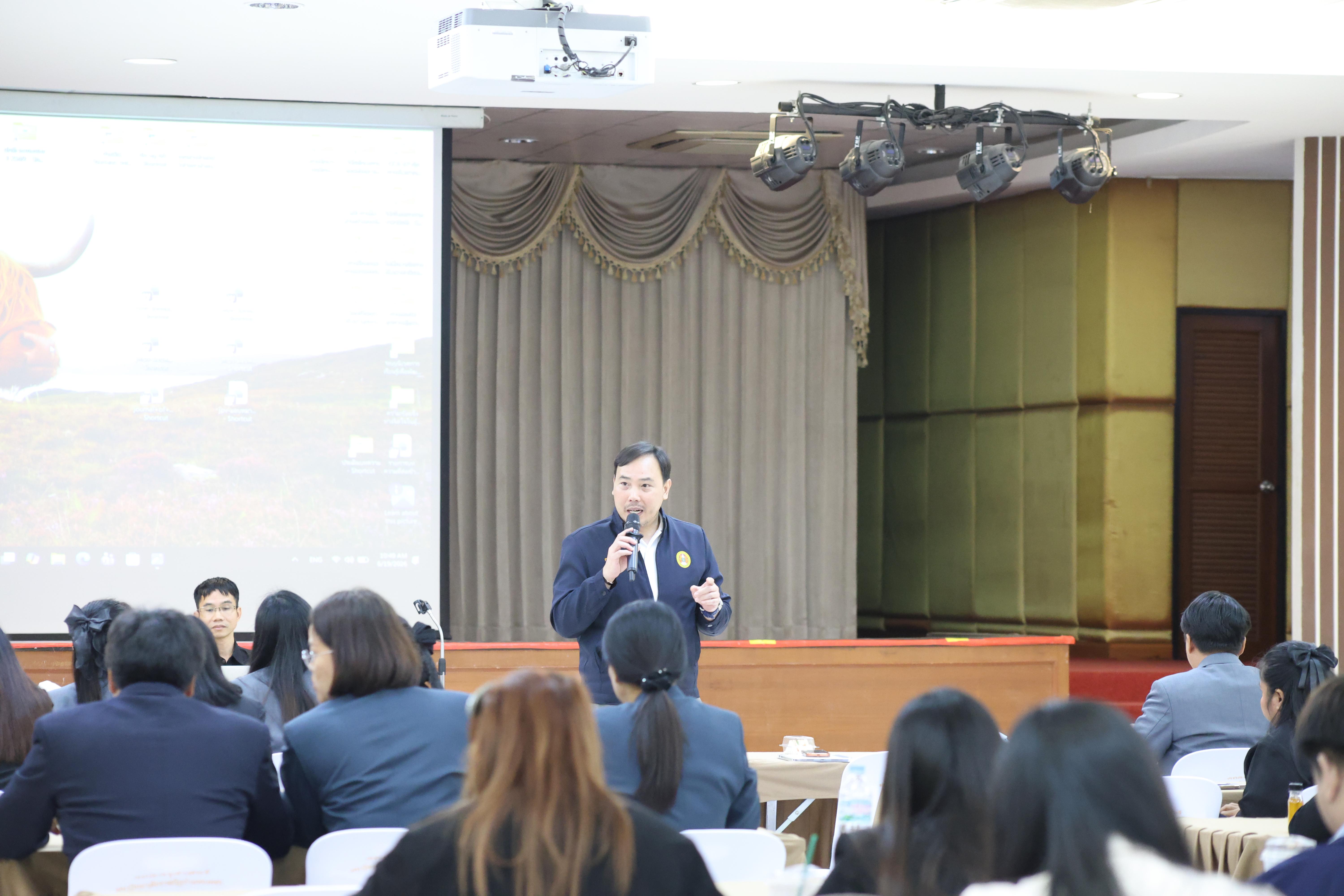 98. กิจกรรมสานสัมพันธ์สู่ขวัญน้อง-พี่ ตามวิถีวัฒนธรรมกัลยาณมิตรของนักศึกษาระดับบัณฑิตศึกษา สาขาวิชาบริหารการศึกษา ประจำปีการศึกษา2569