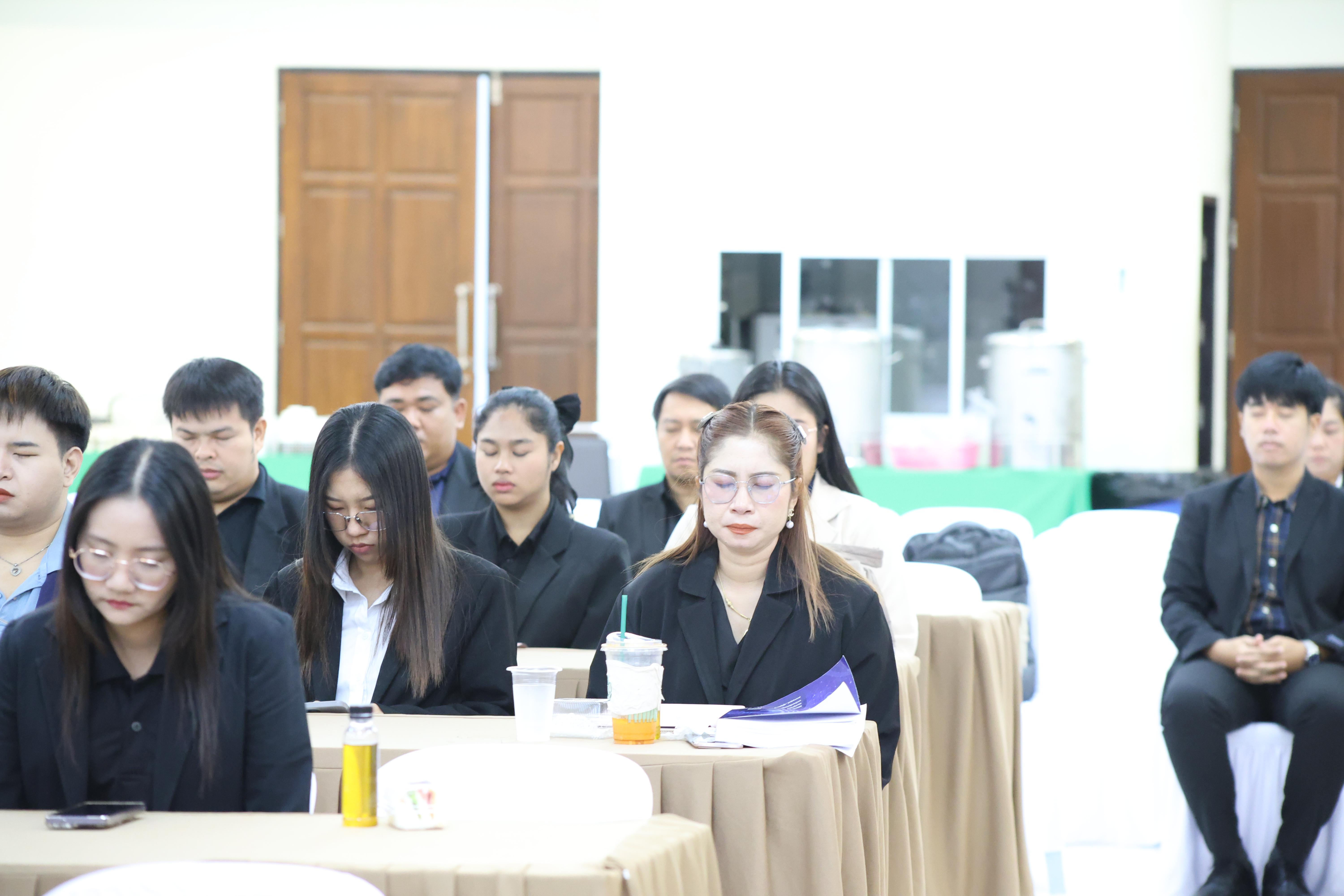 123. กิจกรรมสานสัมพันธ์สู่ขวัญน้อง-พี่ ตามวิถีวัฒนธรรมกัลยาณมิตรของนักศึกษาระดับบัณฑิตศึกษา สาขาวิชาบริหารการศึกษา ประจำปีการศึกษา2569