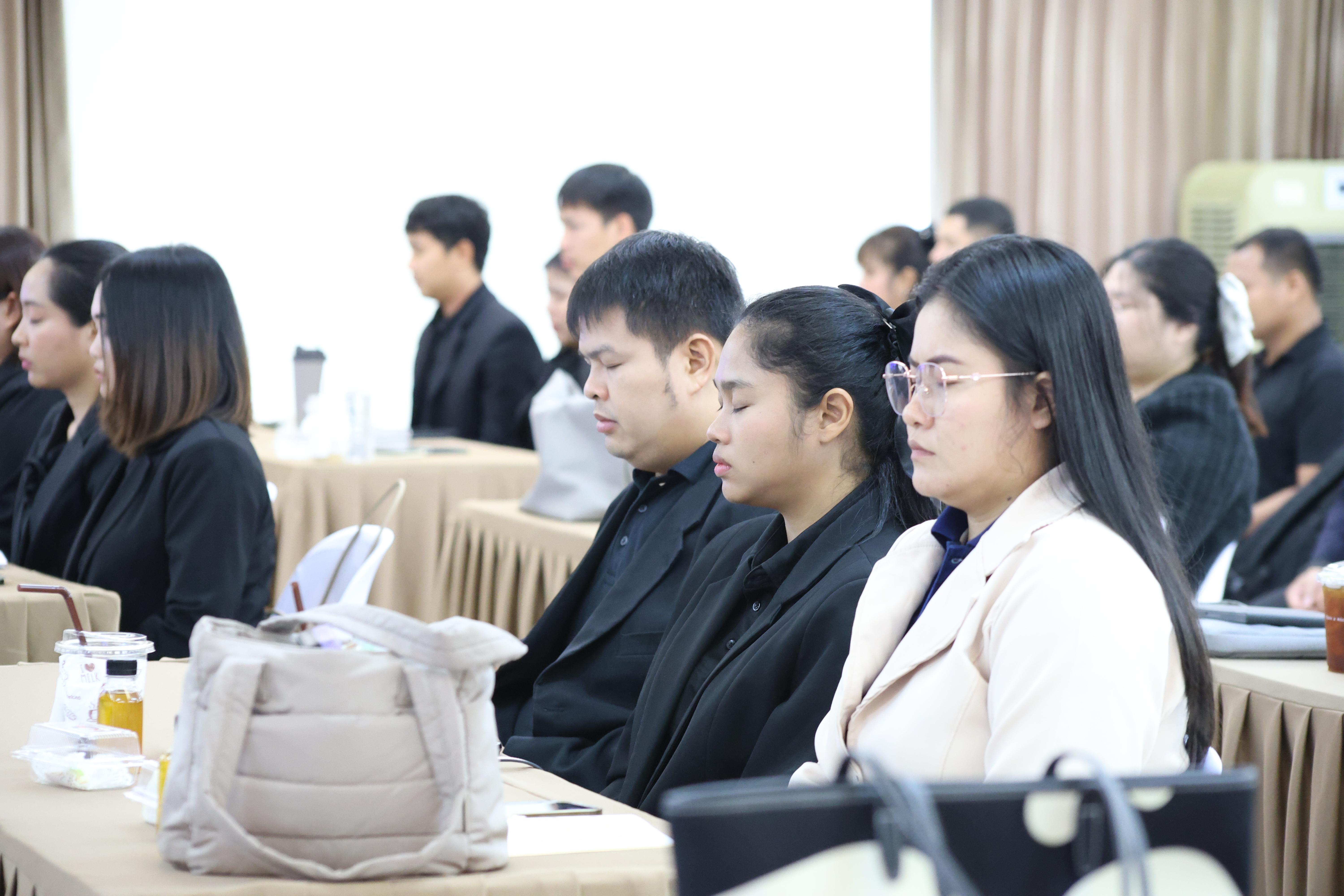 125. กิจกรรมสานสัมพันธ์สู่ขวัญน้อง-พี่ ตามวิถีวัฒนธรรมกัลยาณมิตรของนักศึกษาระดับบัณฑิตศึกษา สาขาวิชาบริหารการศึกษา ประจำปีการศึกษา2569