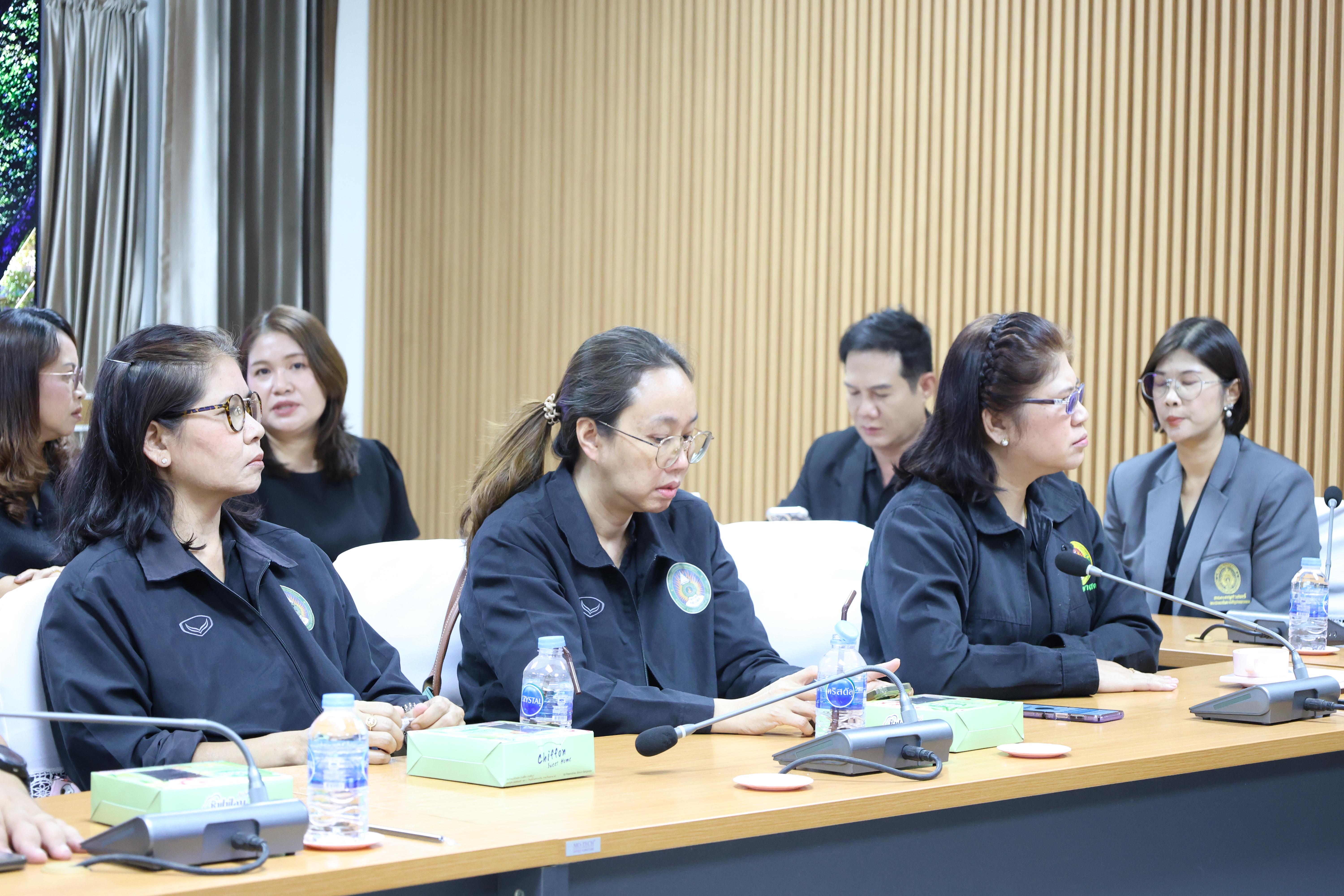 5. ต้อนรับคณะศึกษาดูงานจากมหาวิทยาลัยราชภัฏราชนครินทร์