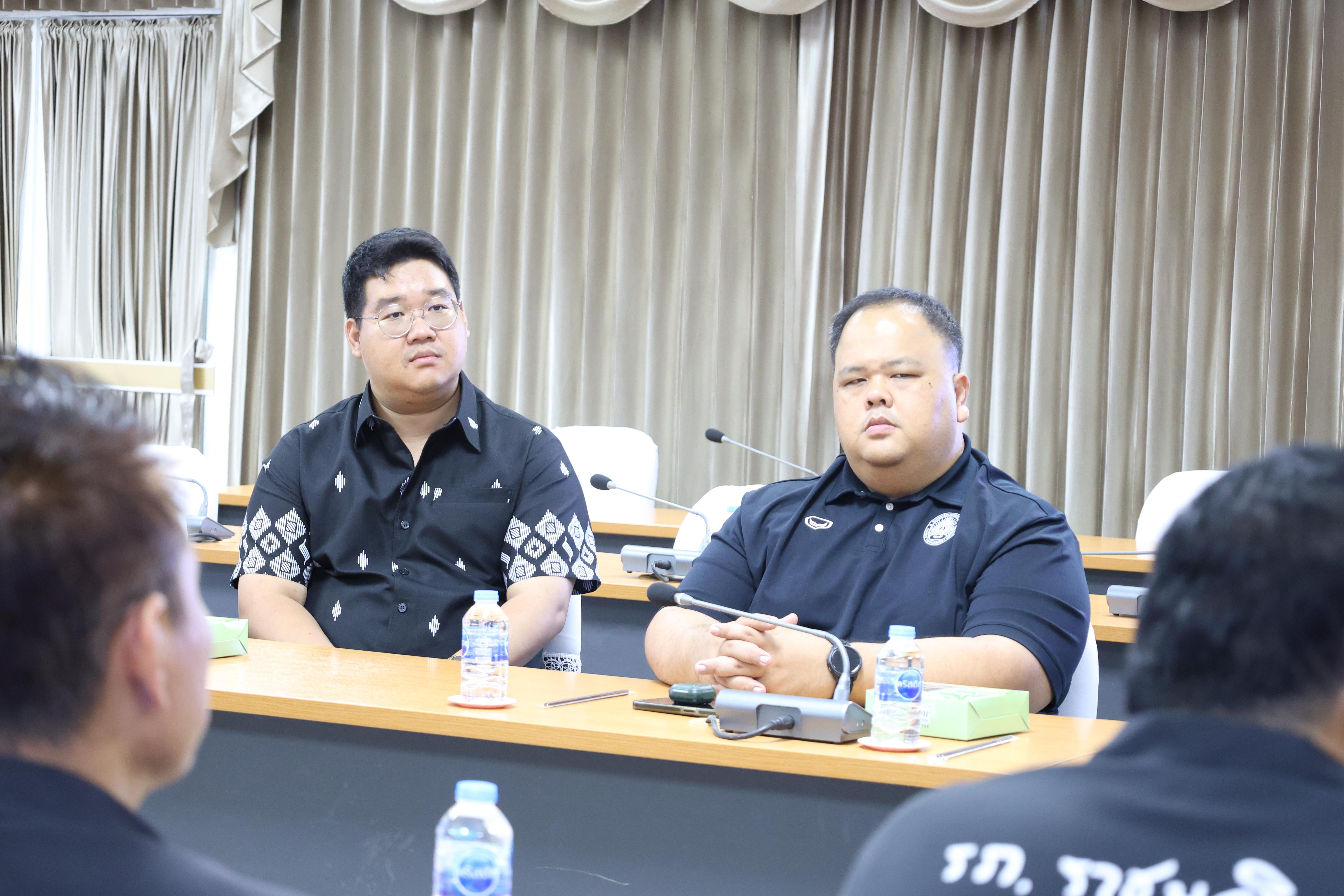 34. ต้อนรับคณะศึกษาดูงานจากมหาวิทยาลัยราชภัฏราชนครินทร์