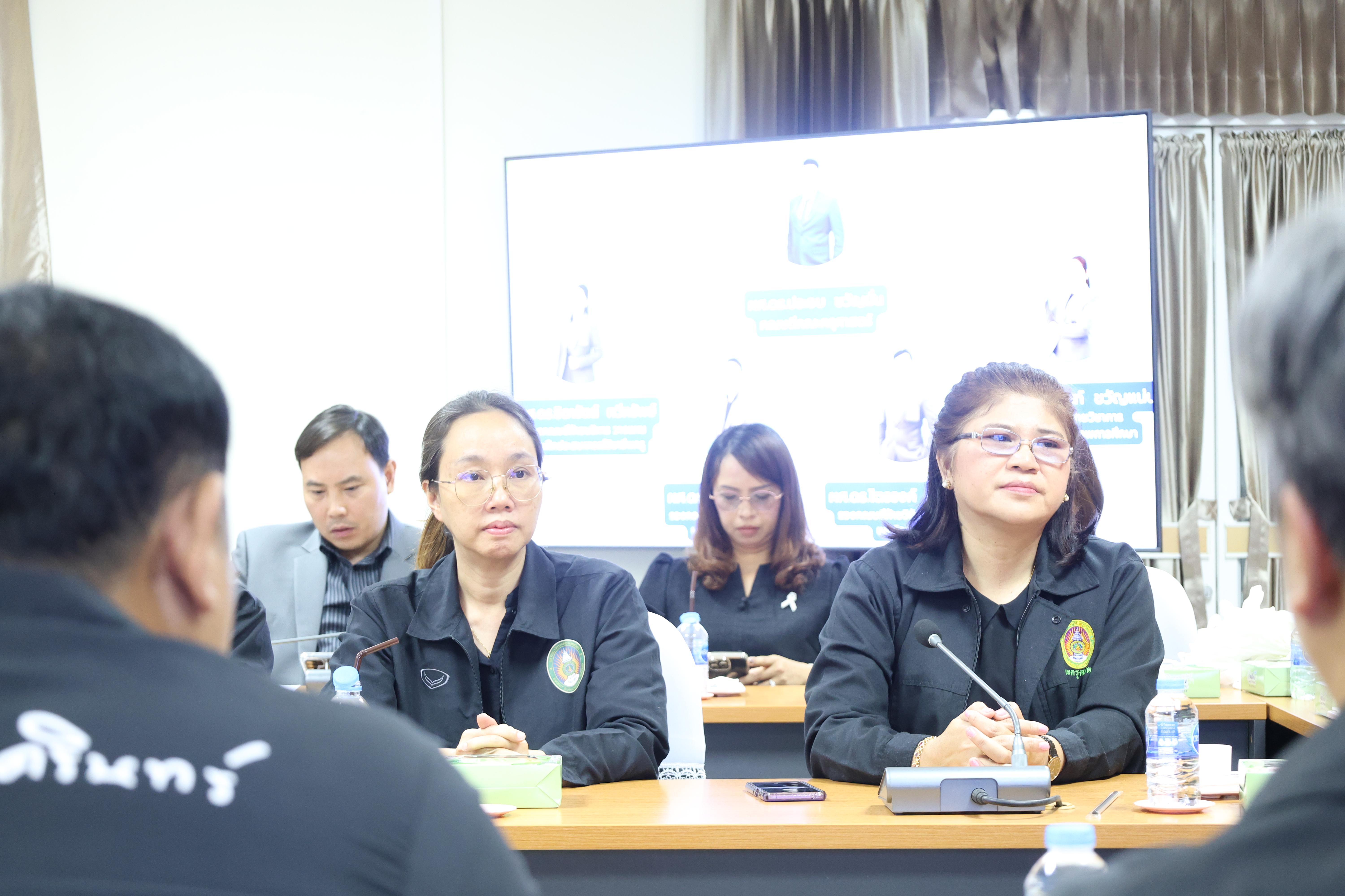 42. ต้อนรับคณะศึกษาดูงานจากมหาวิทยาลัยราชภัฏราชนครินทร์