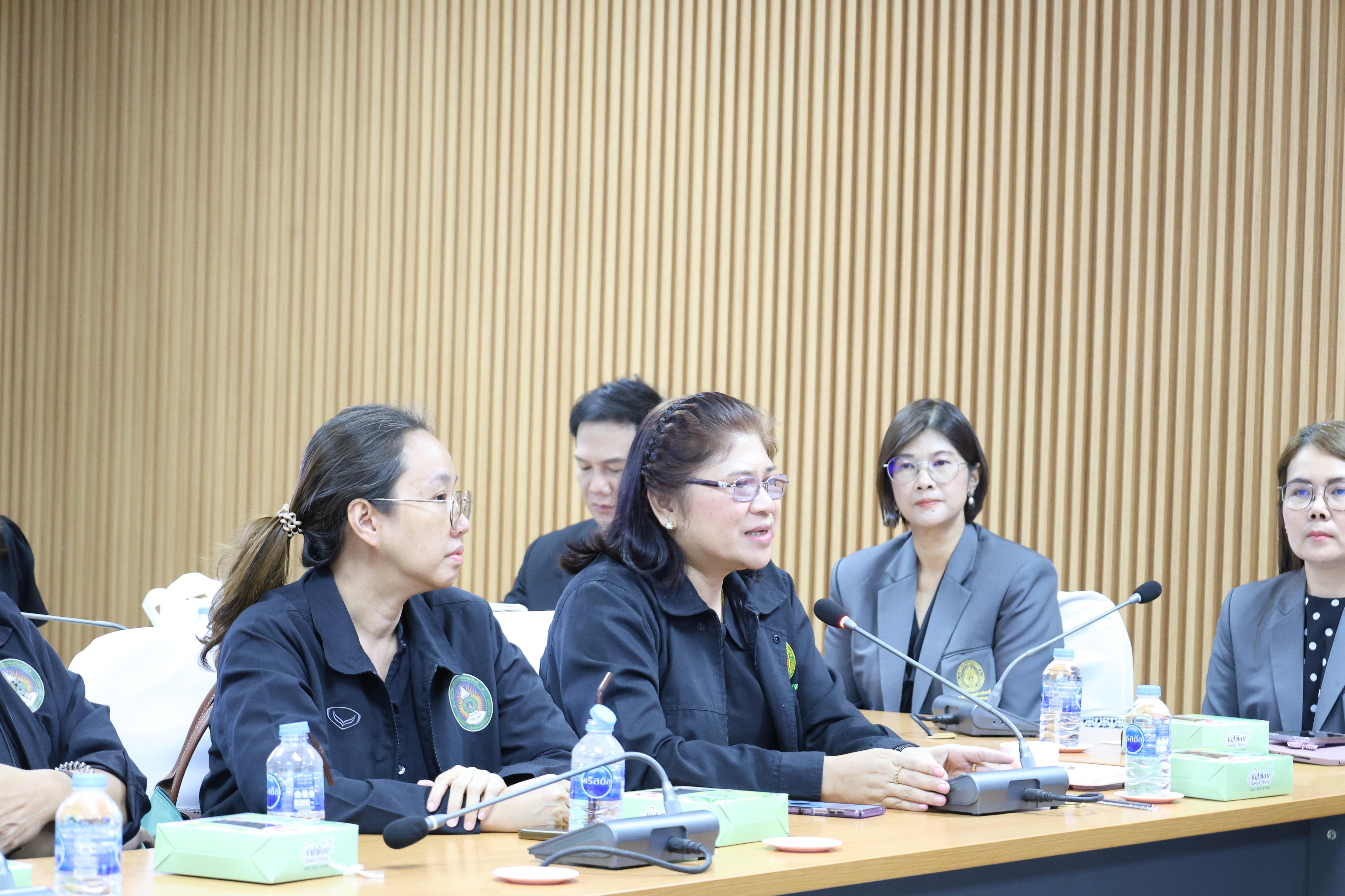 51. ต้อนรับคณะศึกษาดูงานจากมหาวิทยาลัยราชภัฏราชนครินทร์