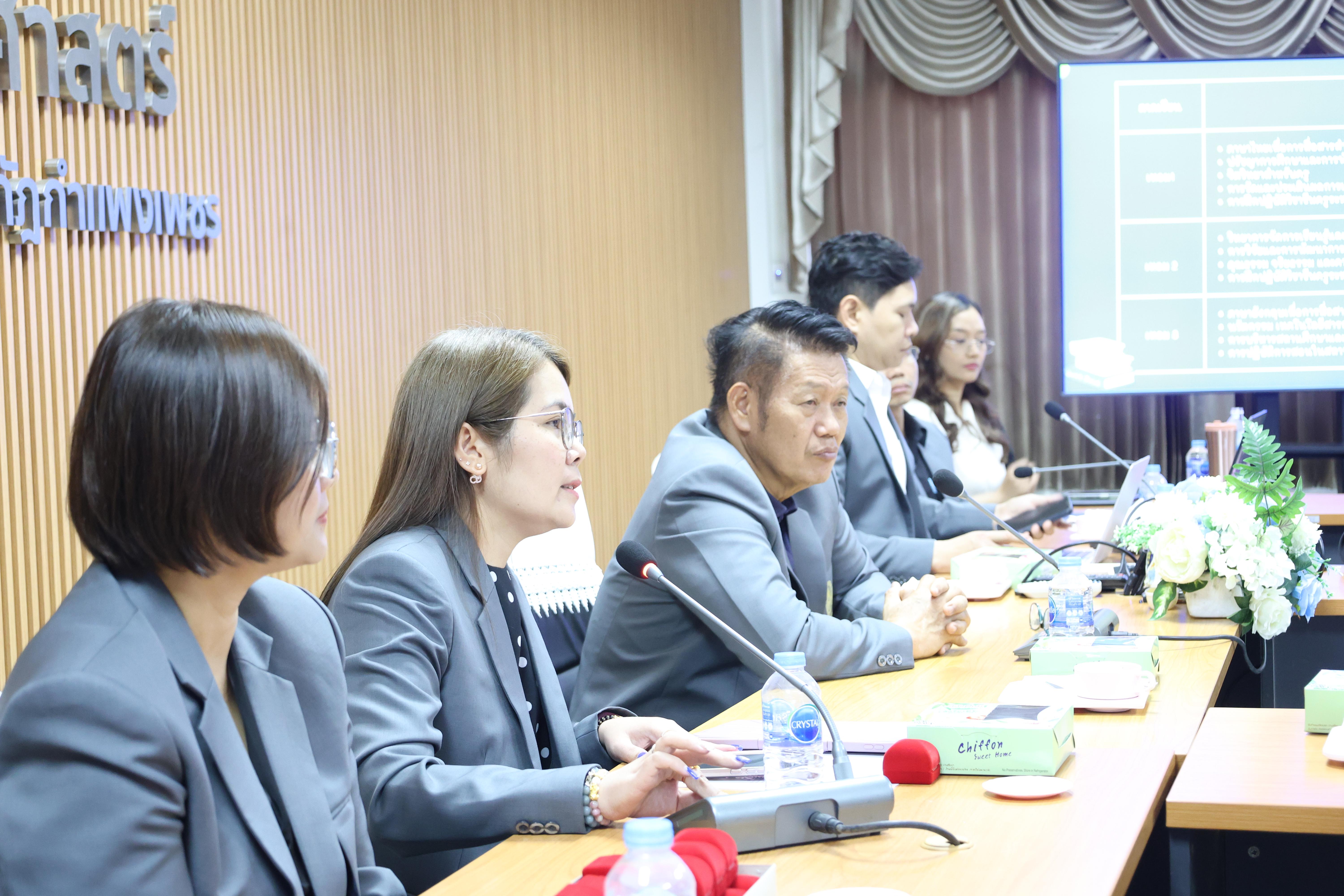 58. ต้อนรับคณะศึกษาดูงานจากมหาวิทยาลัยราชภัฏราชนครินทร์