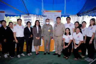 6. รองคณบดีฝ่ายบริหารและบริการวิชาการรายงานผลการดำเนินงานโครงการยกระดับการจัดการเรียนรู้โรงเรียนเครือข่ายขนาดเล็ก ปีการศึกษา 2565 ต่อพลเอกดาว์พงษ์ รัตนสุวรรณ องคมนตรี