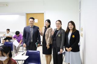 8. เมื่อวันที่ 23 สิงหาคม 2568 ผศ.ดร.ประจบ ขวัญมั่น คณบดีคณะครุศาสตร์พร้อมด้วยคณะผู้บริหาร คณะครุศาสตร์ ได้ลงพื้นที่ตรวจเยี่ยมการสอบคัดเลือกนักศึกษาเข้าศึกษาในหลักสูตรประกาศนียบัตรสาขาวิชาชีพครู ประจำปีการศึกษา 2568